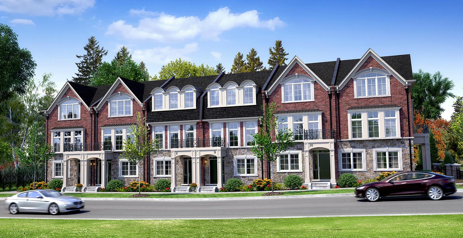 Central Park Towns Burlington in Burlington — rendering 4