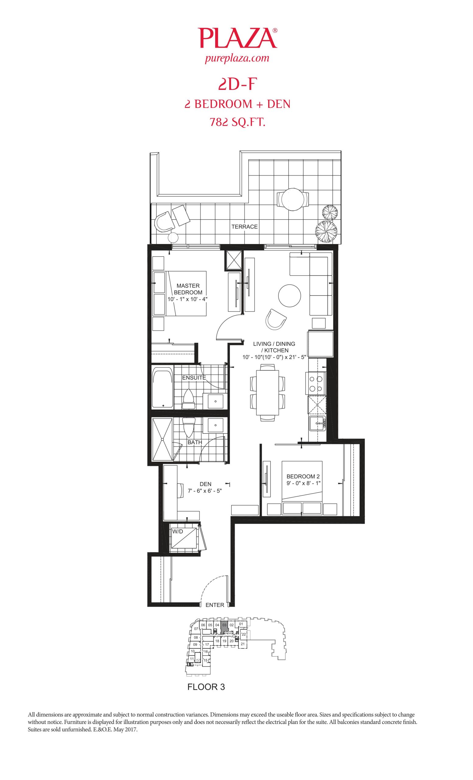 2D-F floor plan