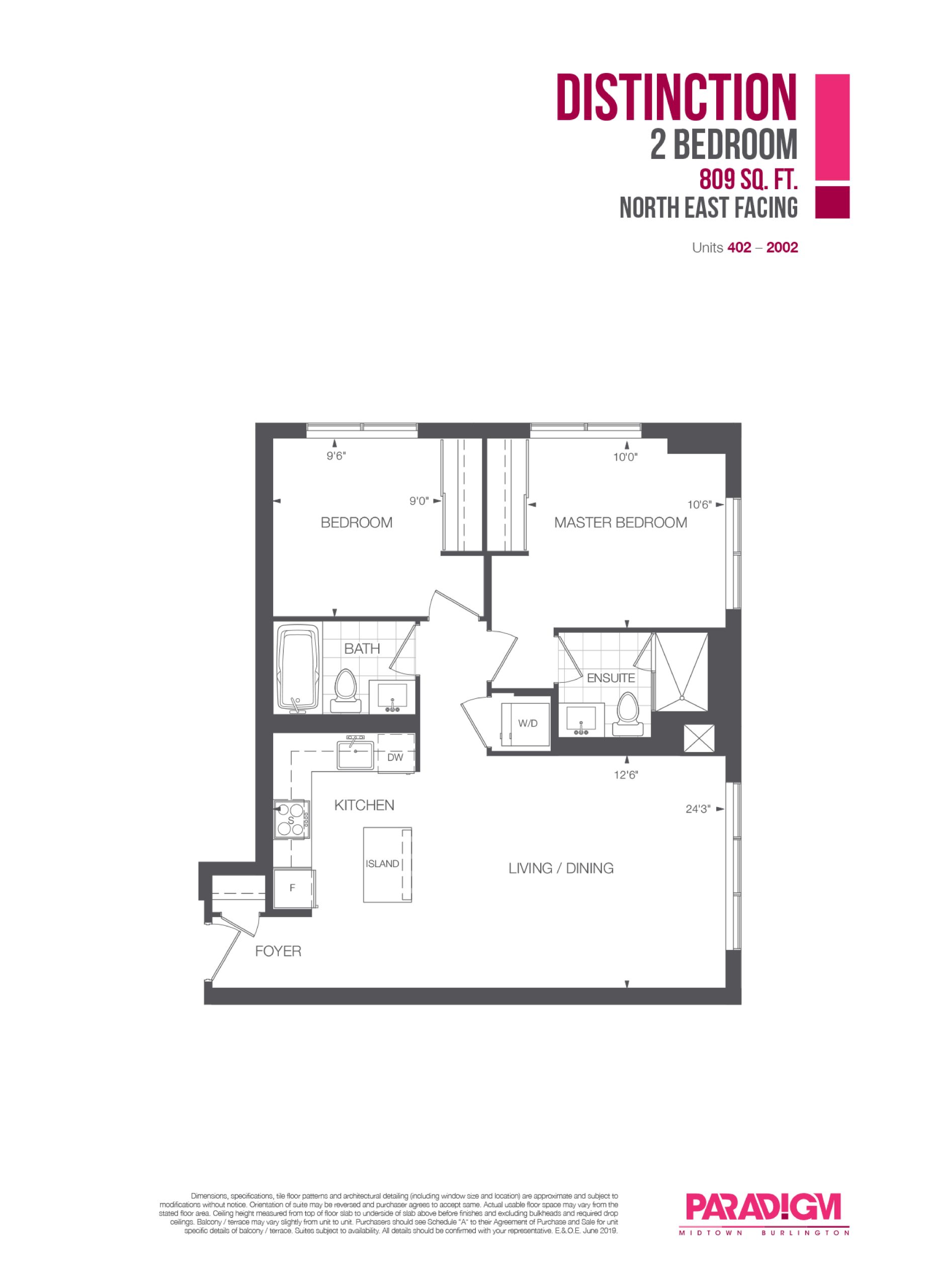 Distinction floor plan