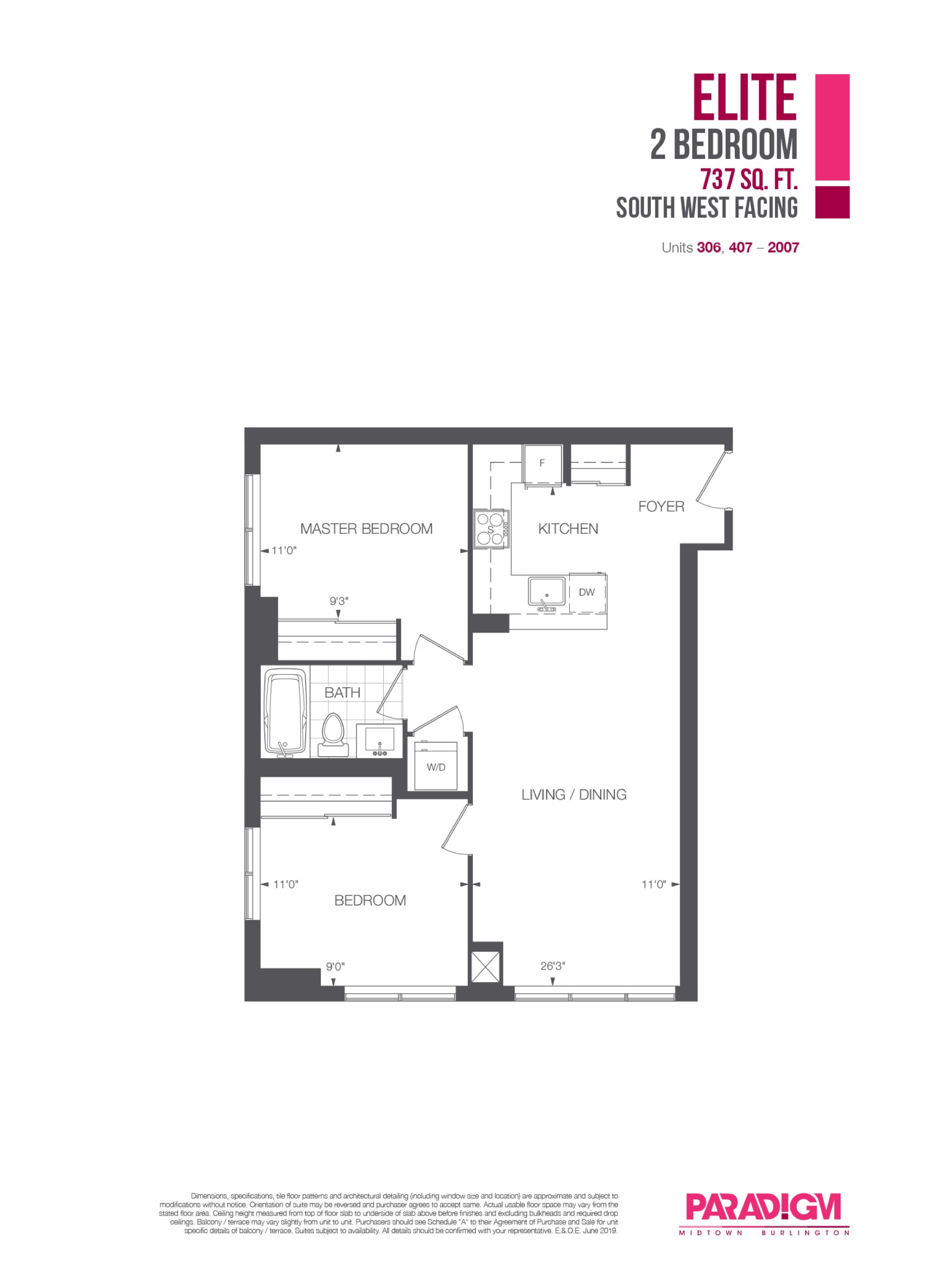 Elite floor plan