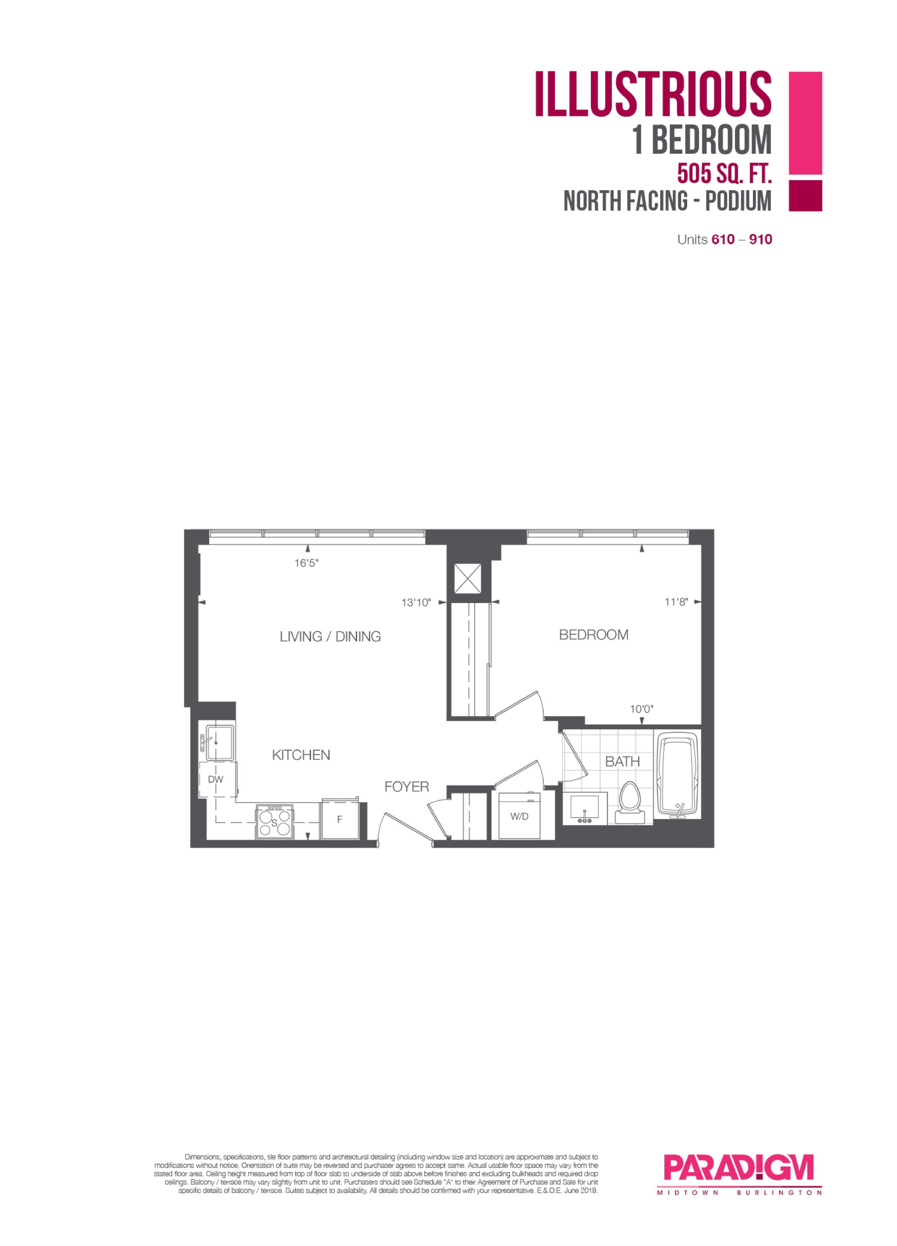 Illustrious floor plan