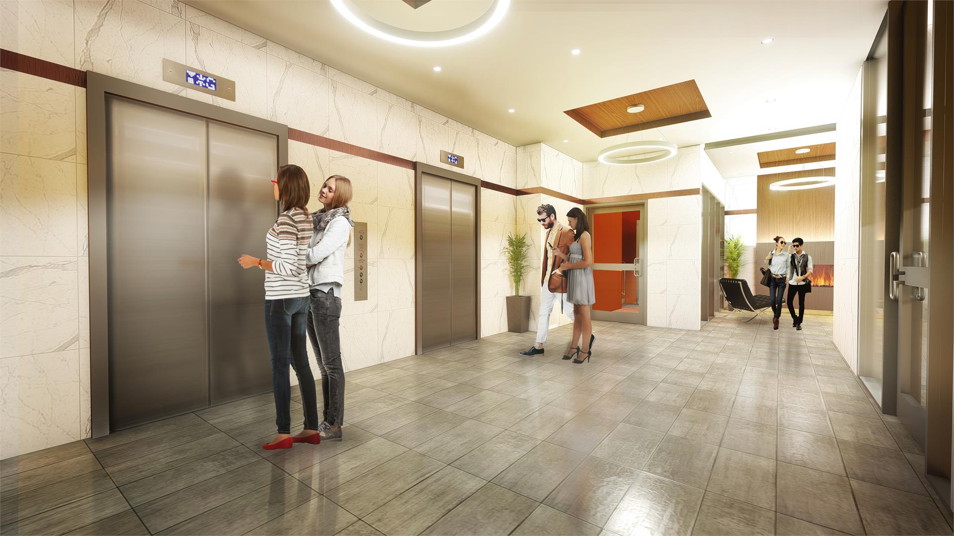 Sunview Suites in Waterloo — rendering 3