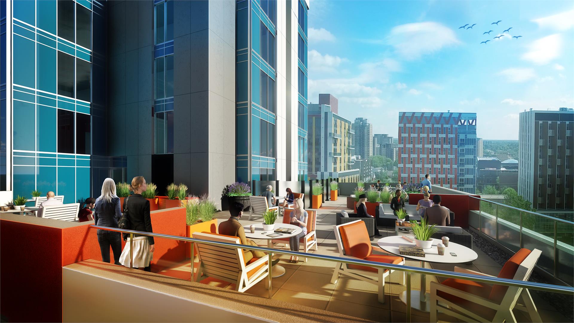 Sunview Suites in Waterloo — rendering 15
