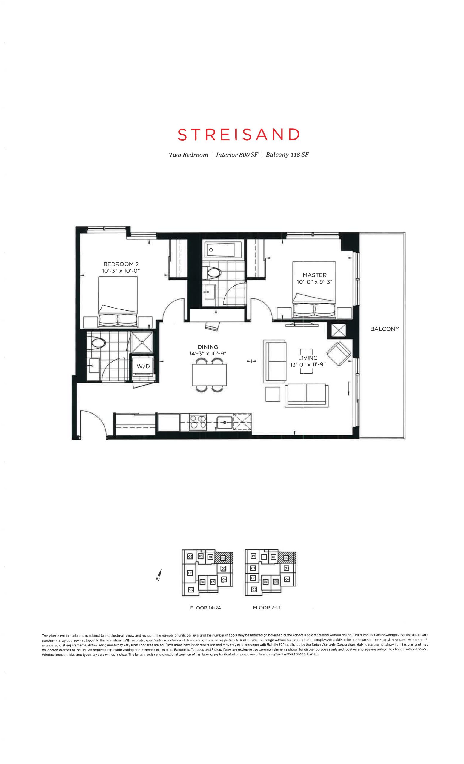 Streisand floor plan