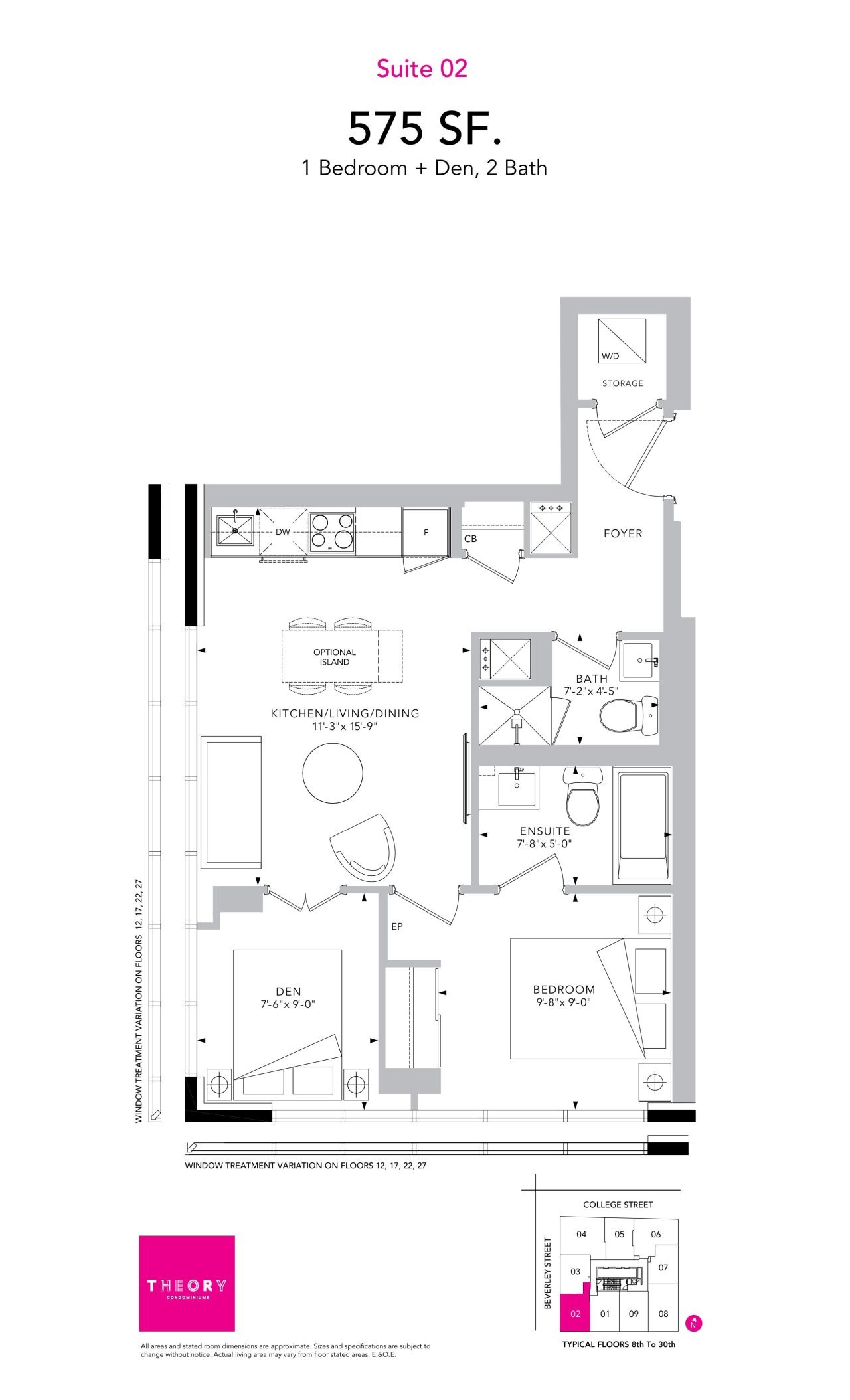 Suite 02 floor plan