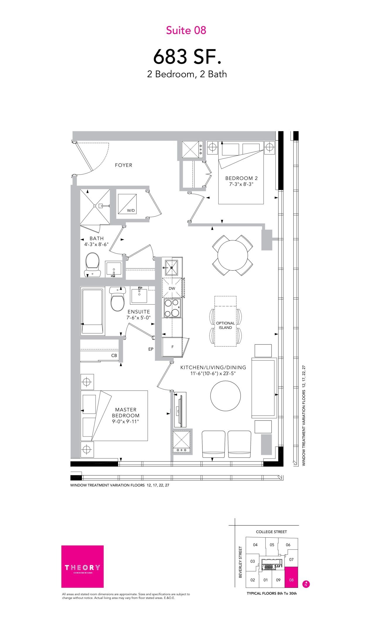 Suite 08 floor plan