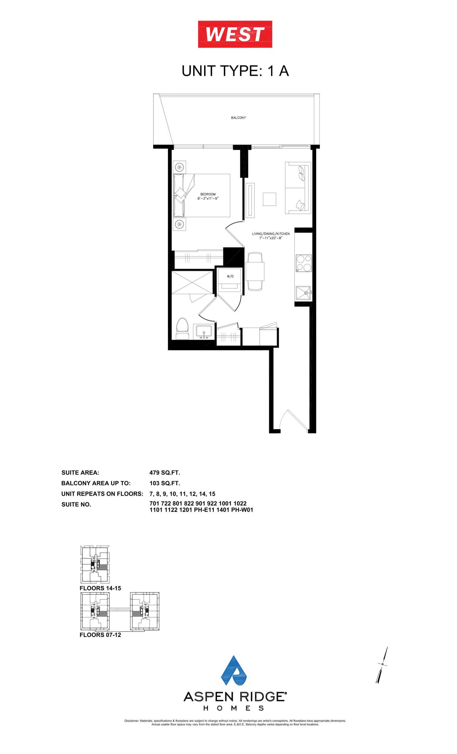 1A floor plan