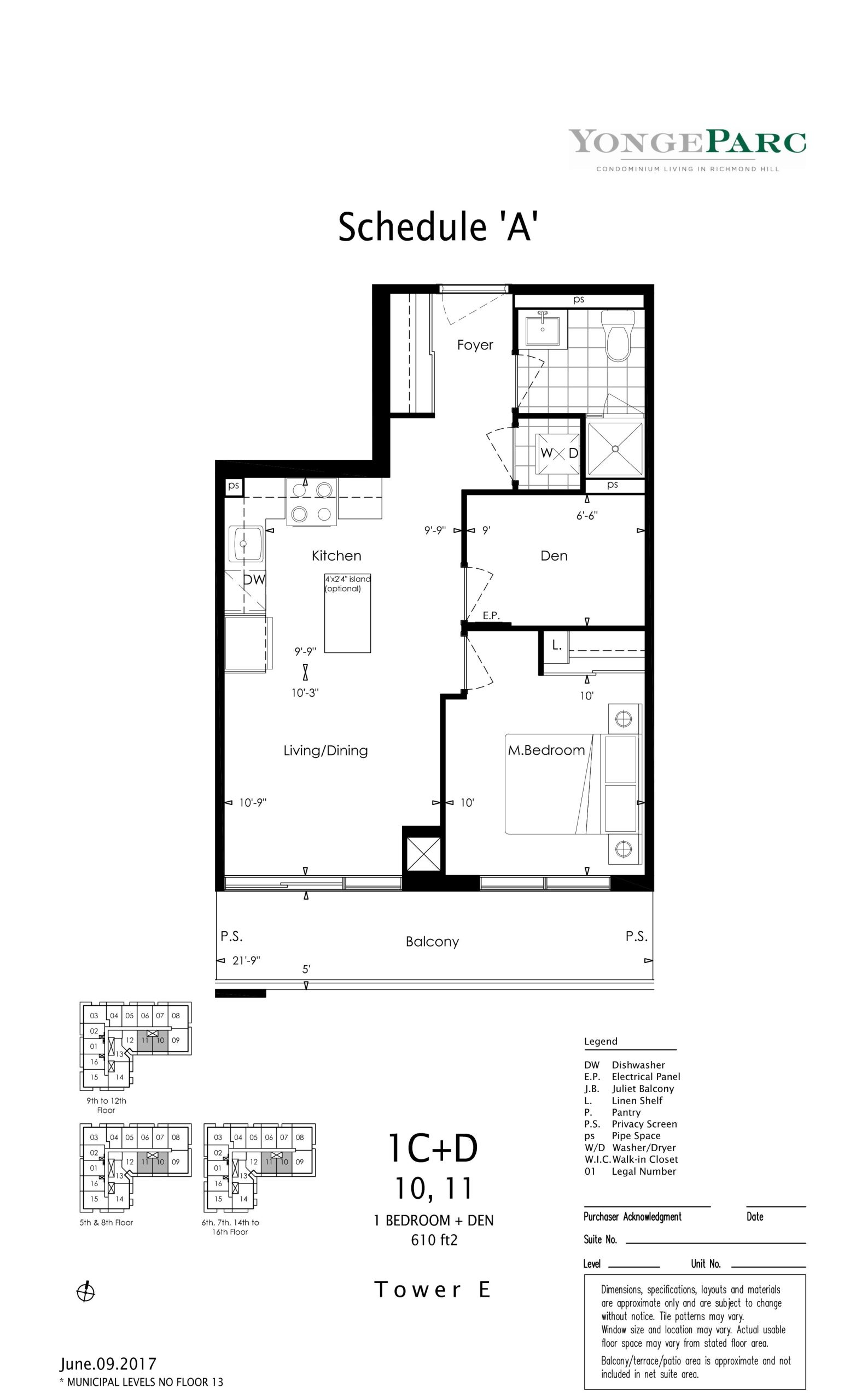 1C+D floor plan