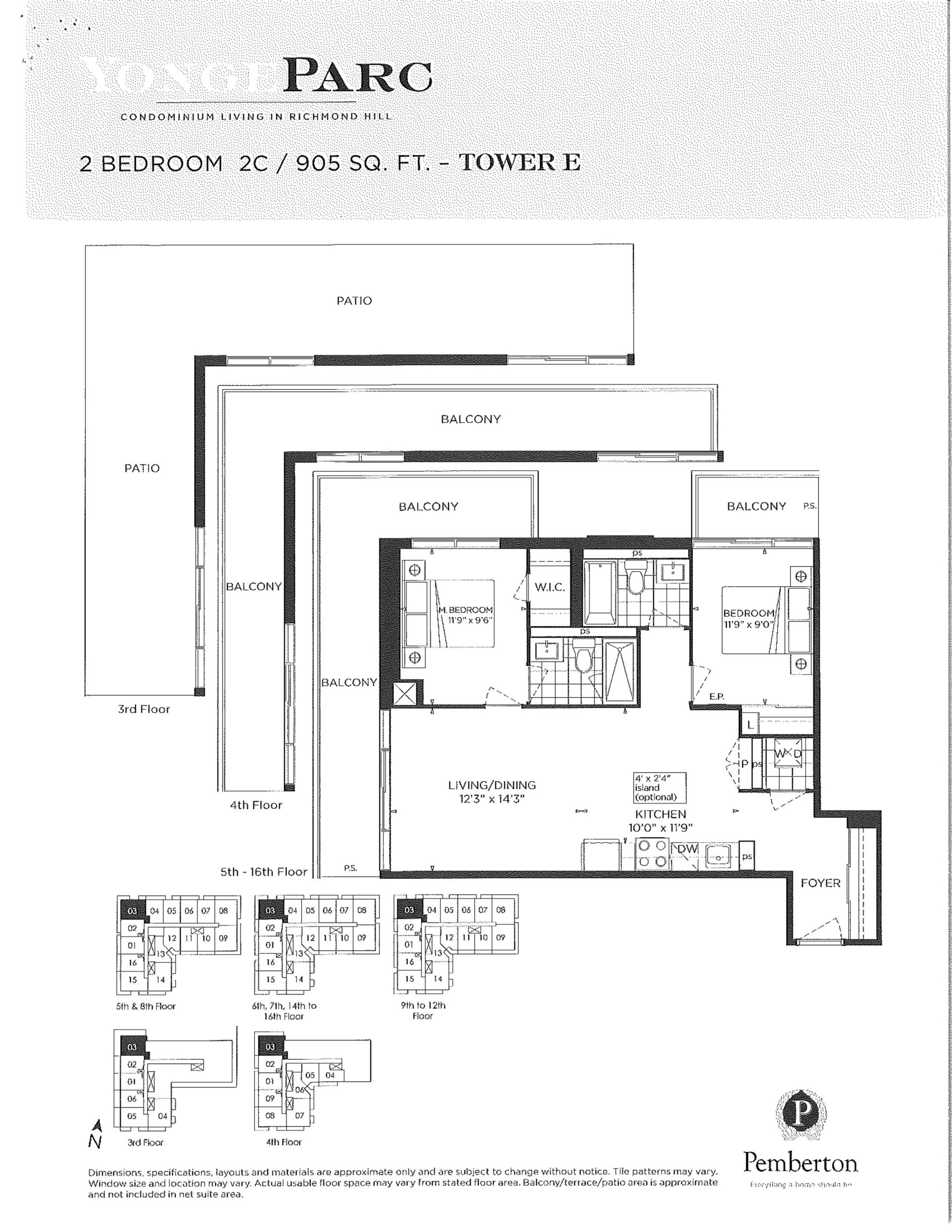 2C floor plan