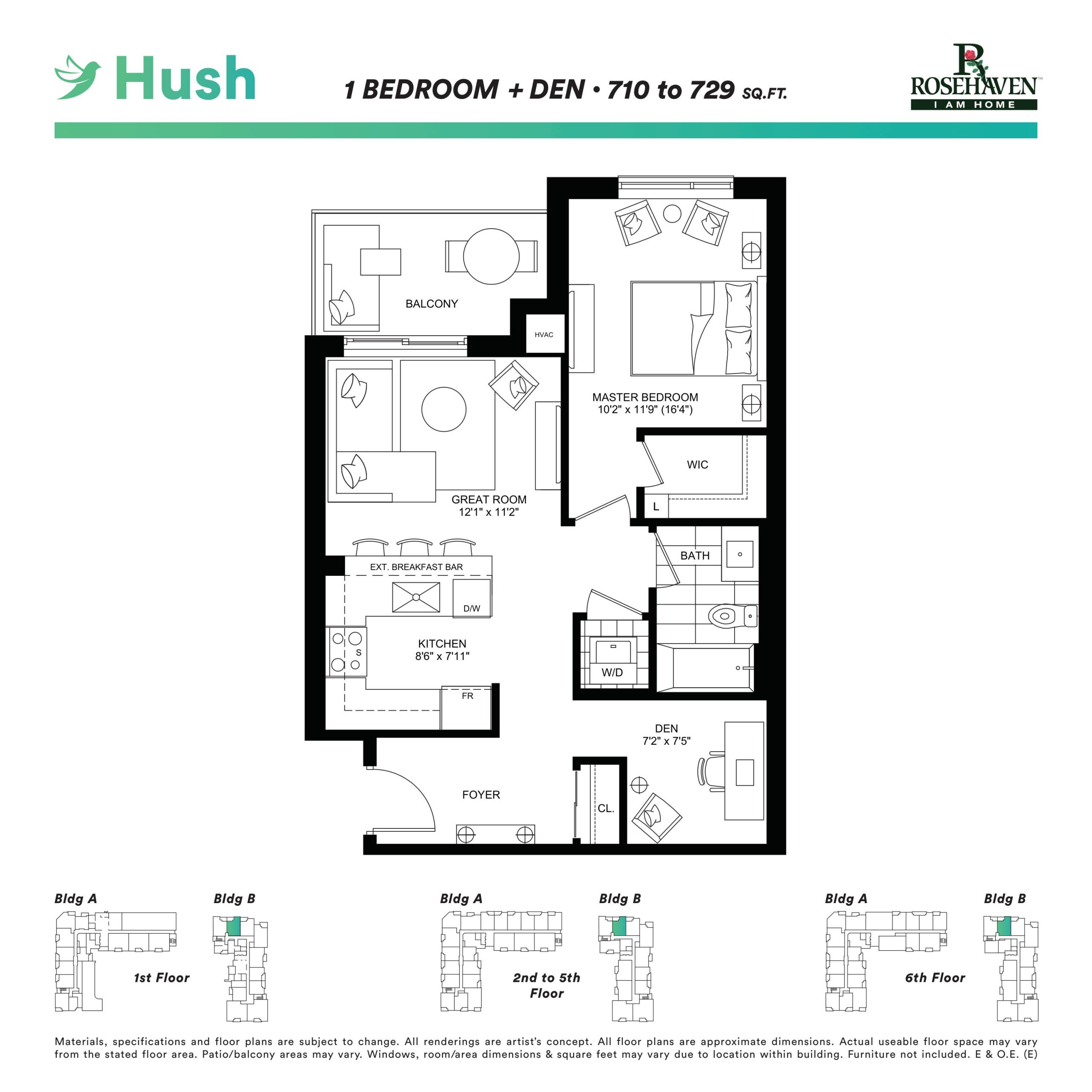 Hush floor plan