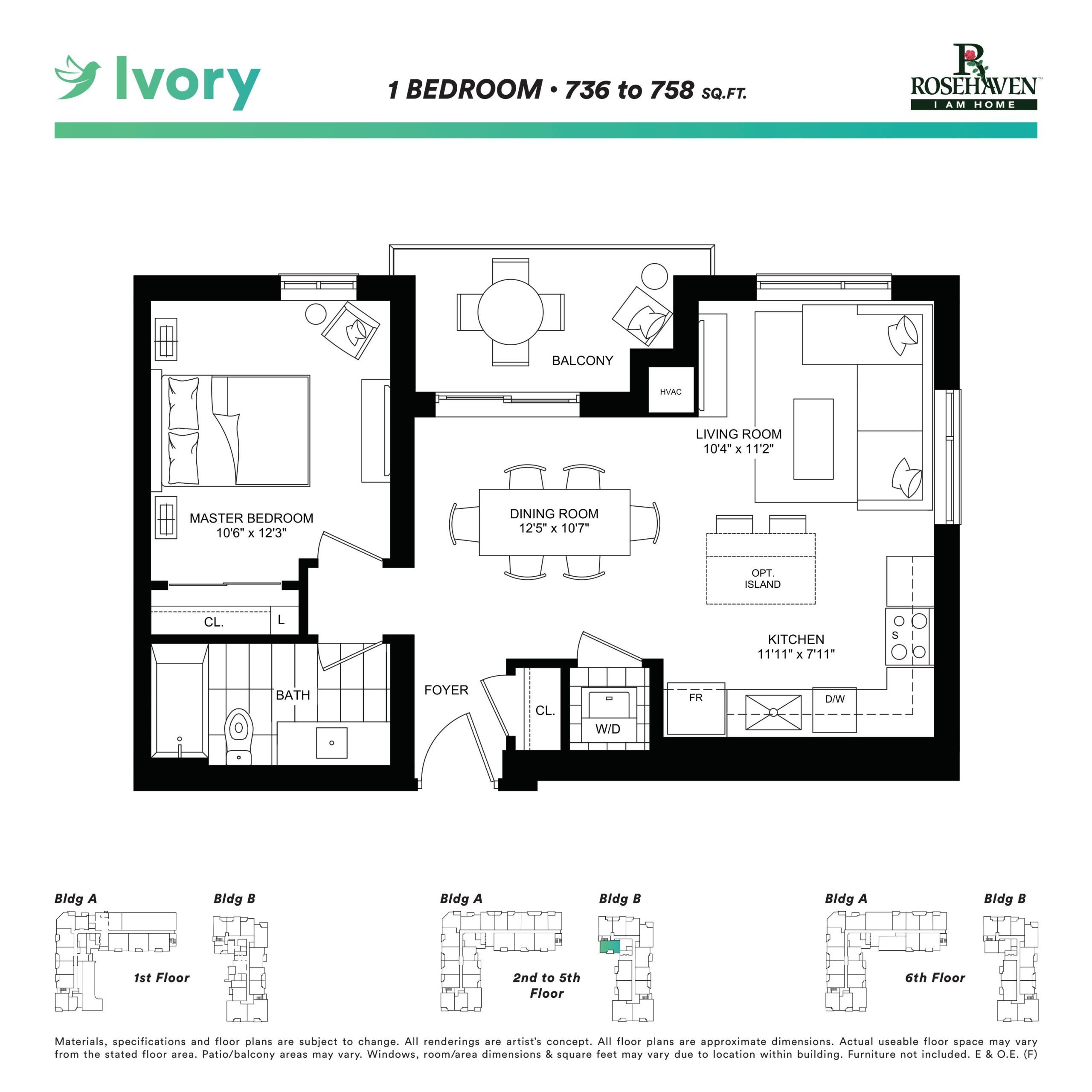 Ivory floor plan