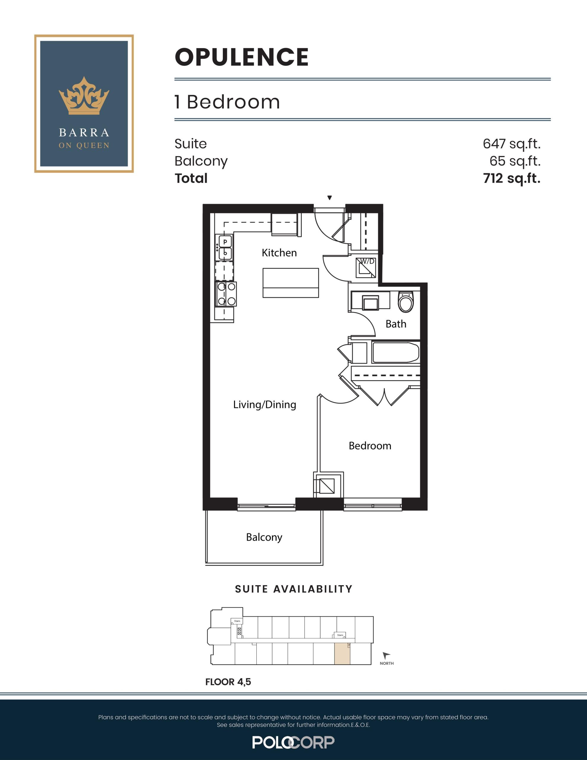 Opulence floor plan