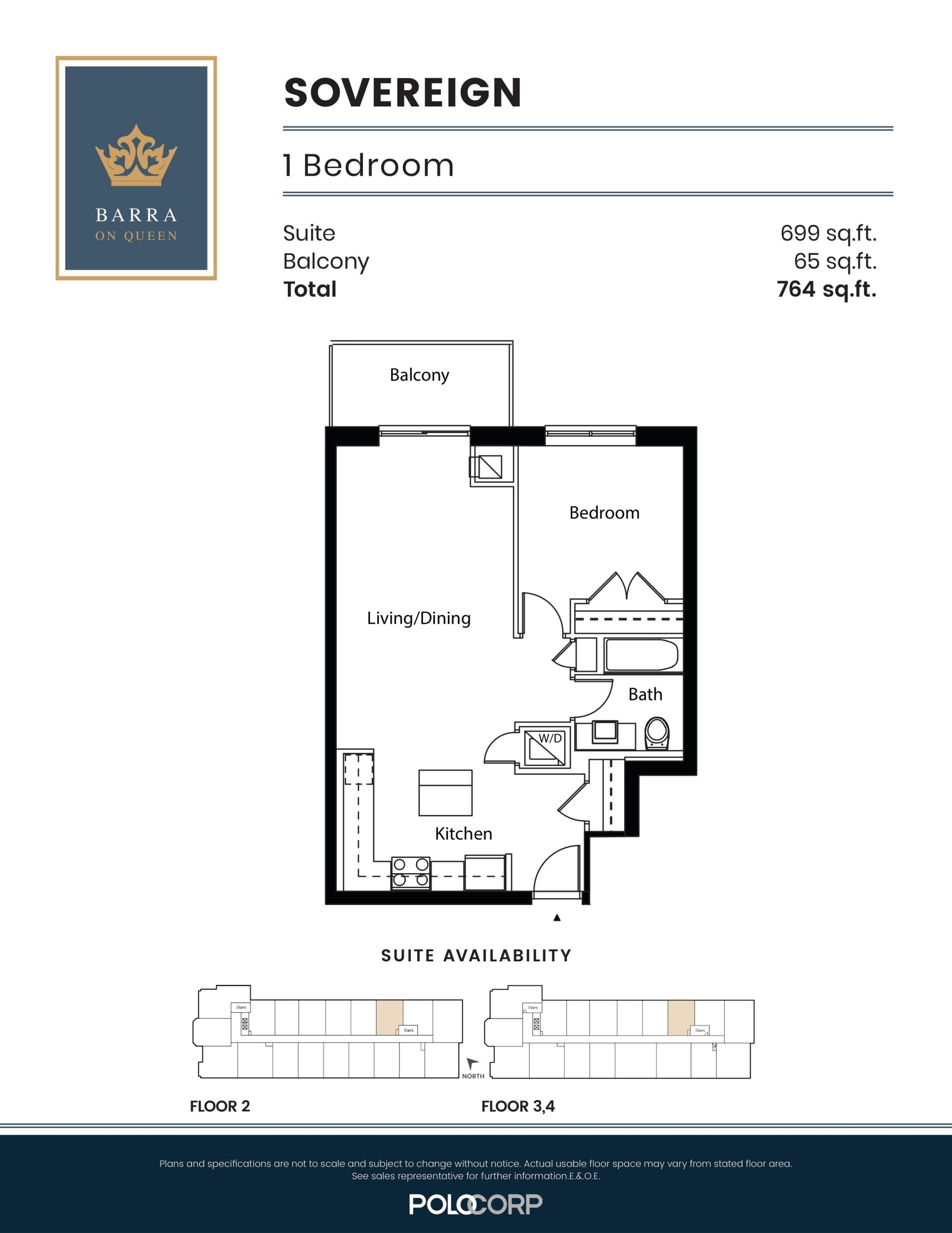 Sovereign floor plan