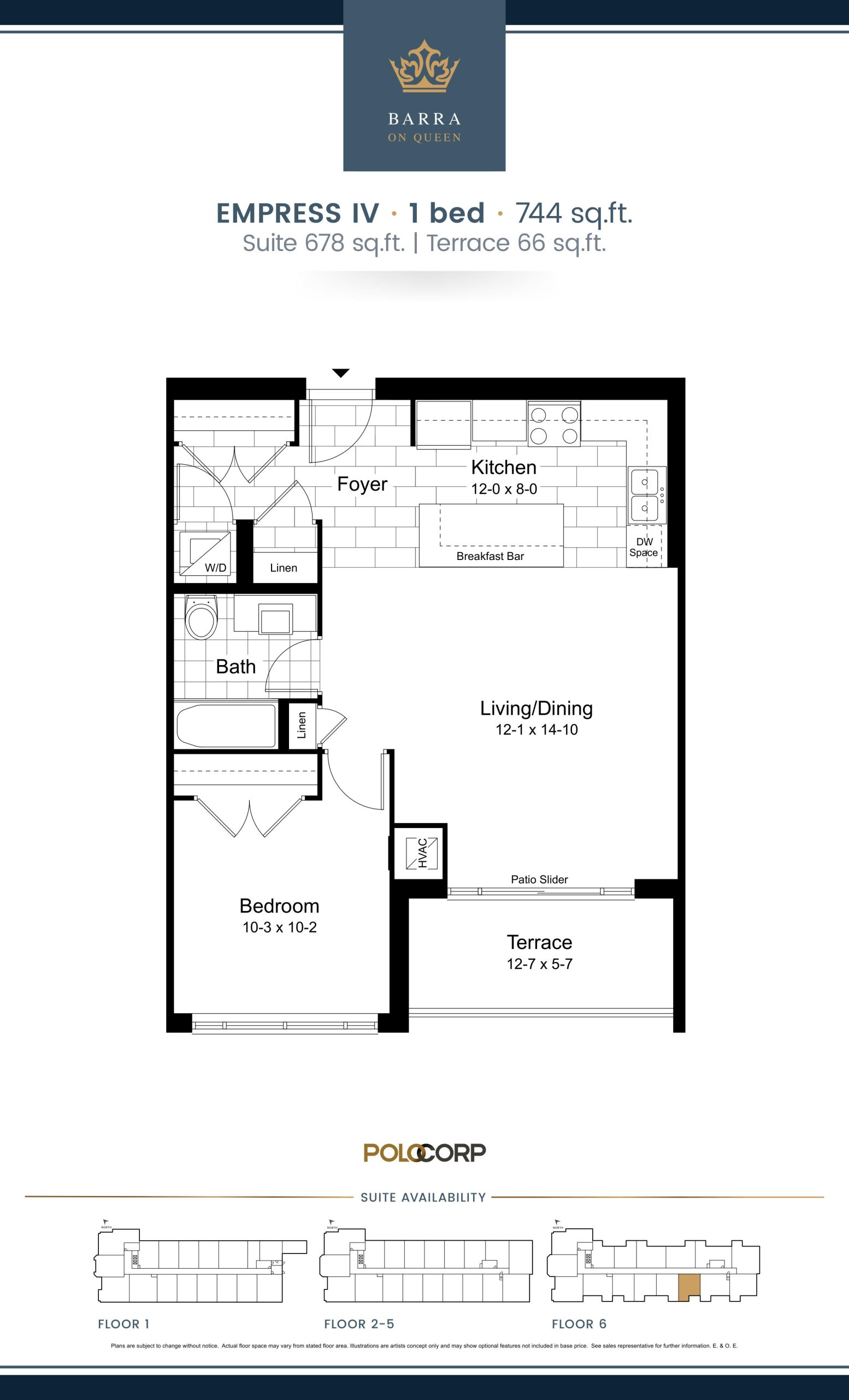 Empress IV floor plan