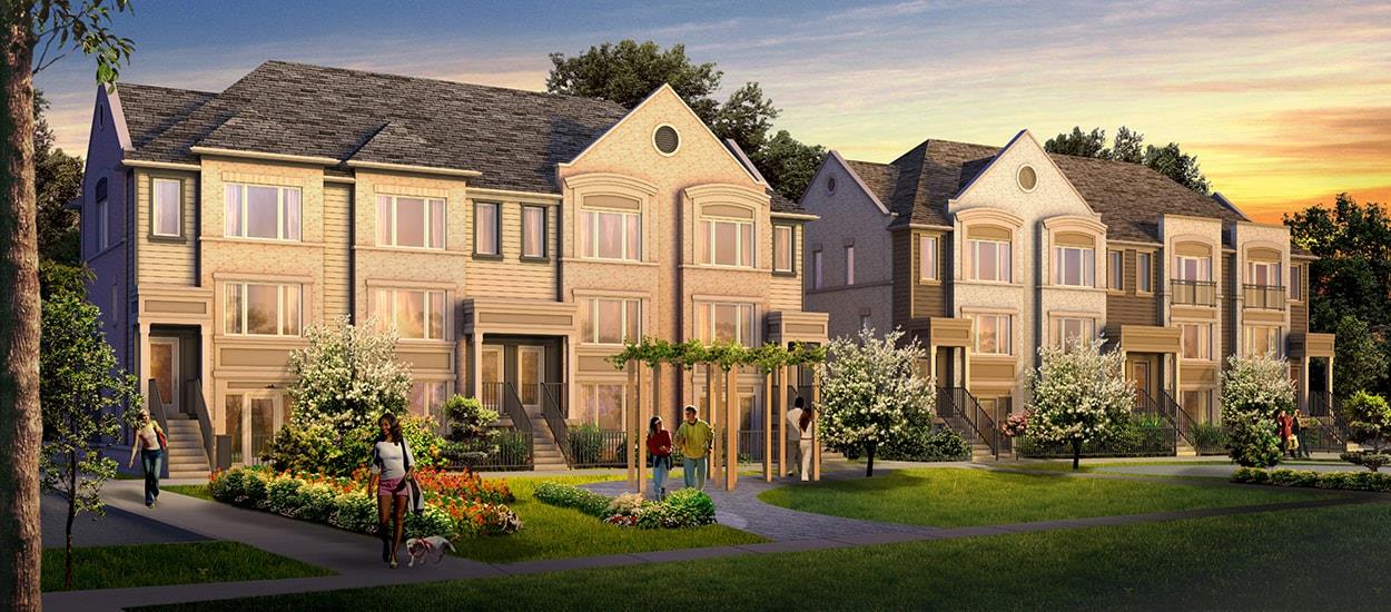 Daniels FirstHome™ Beckenrose in Brampton — rendering 1