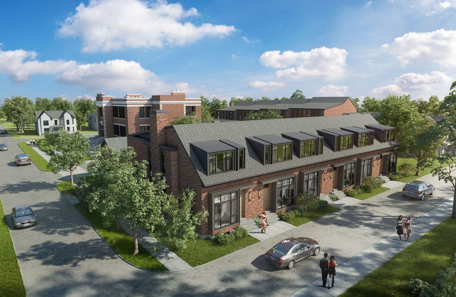 King George School Lofts & Town in Newmarket — rendering 4