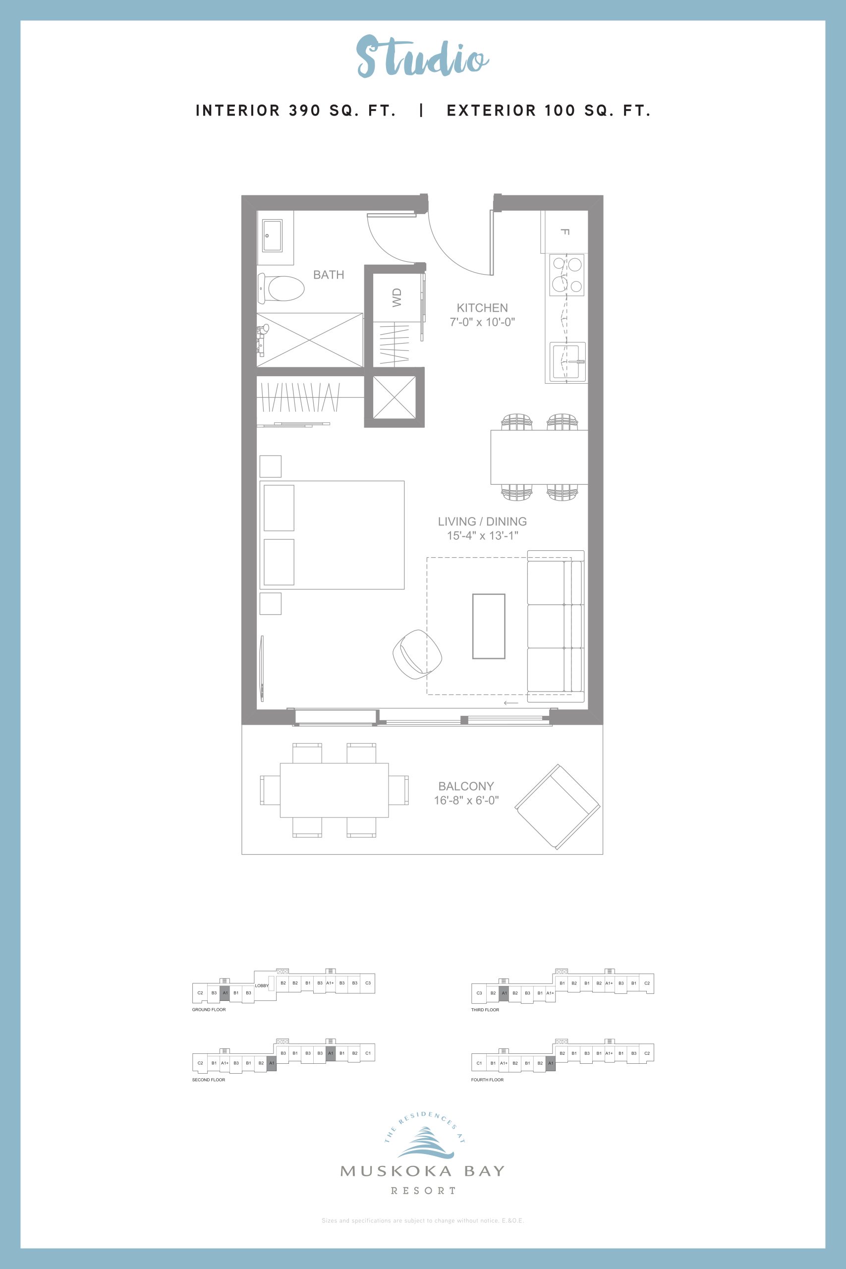 A1 (Suite Collection) floor plan