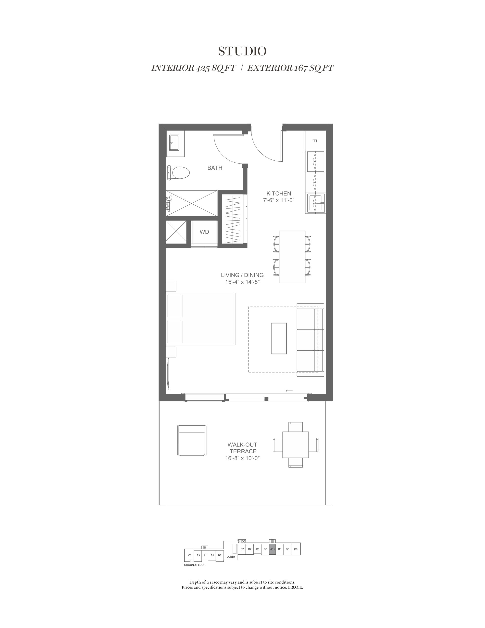 A1+ (Fairway Collection) floor plan