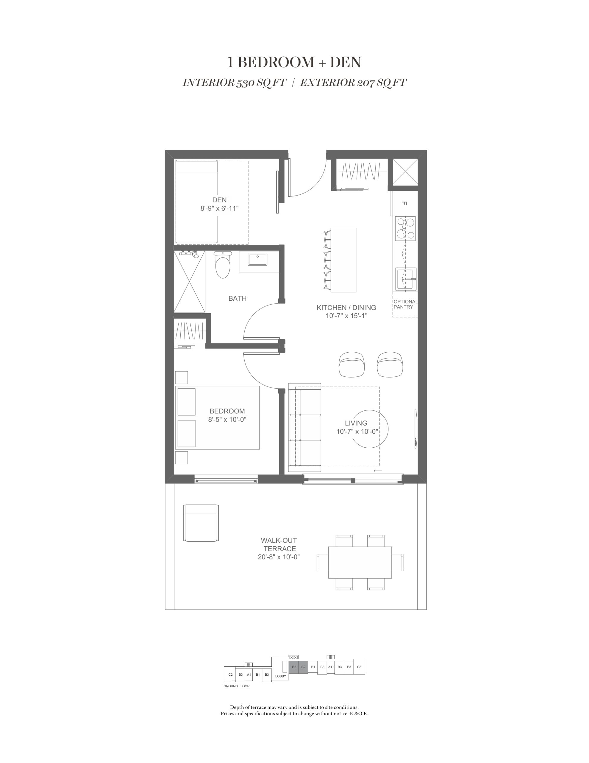 B2 (Fairway Collection) floor plan