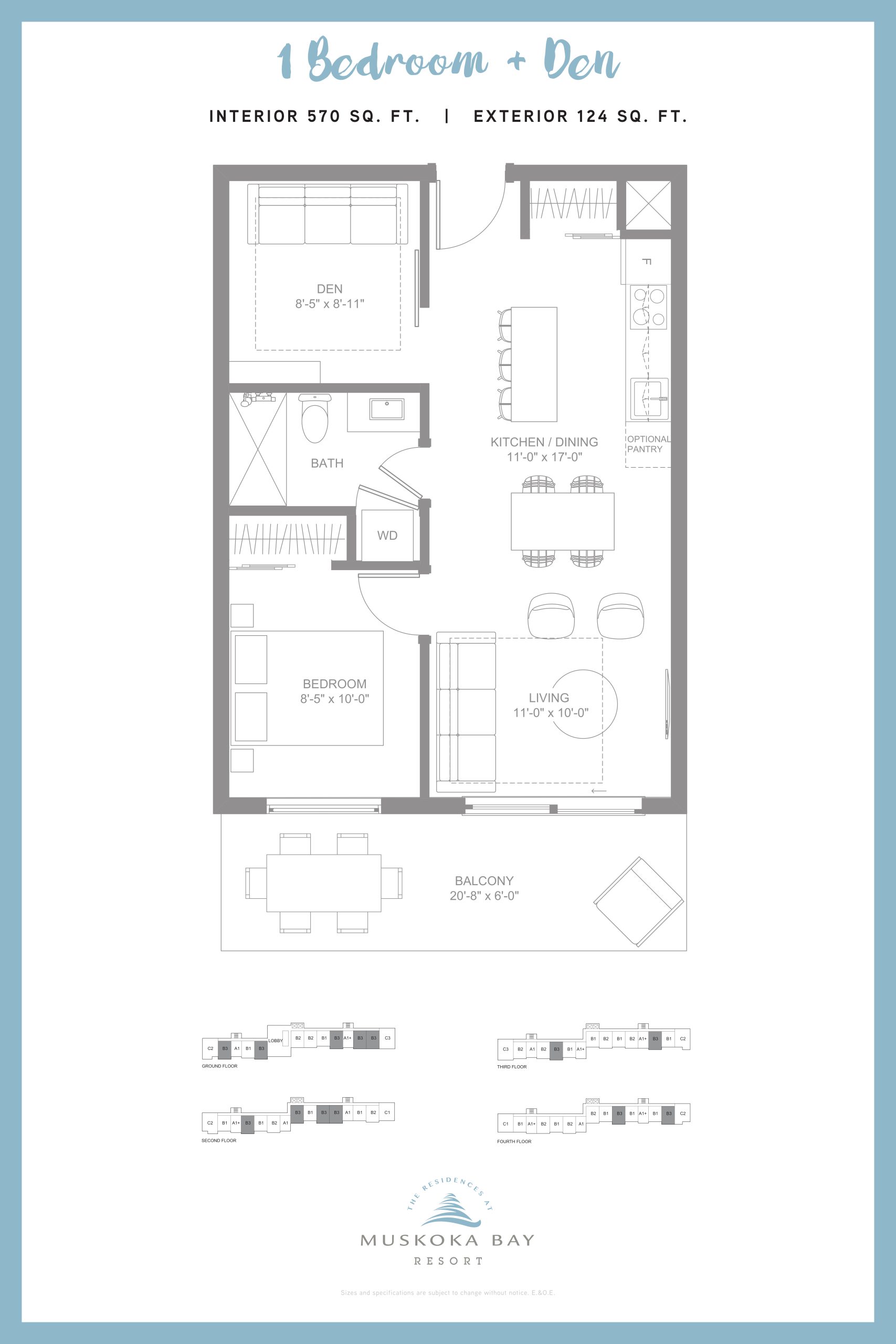 B3 (Suite Collection) floor plan