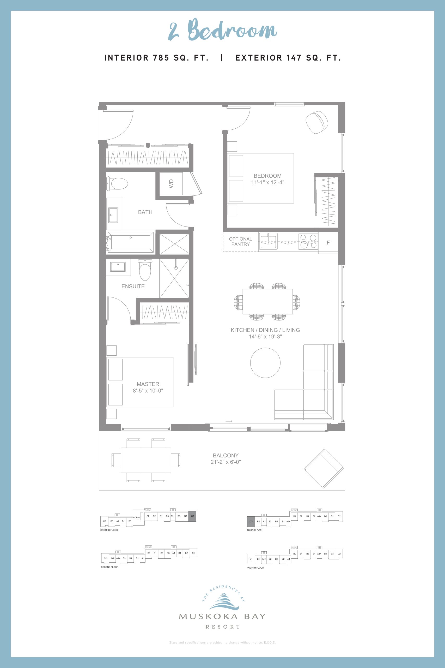 C3 (Suite Collection) floor plan