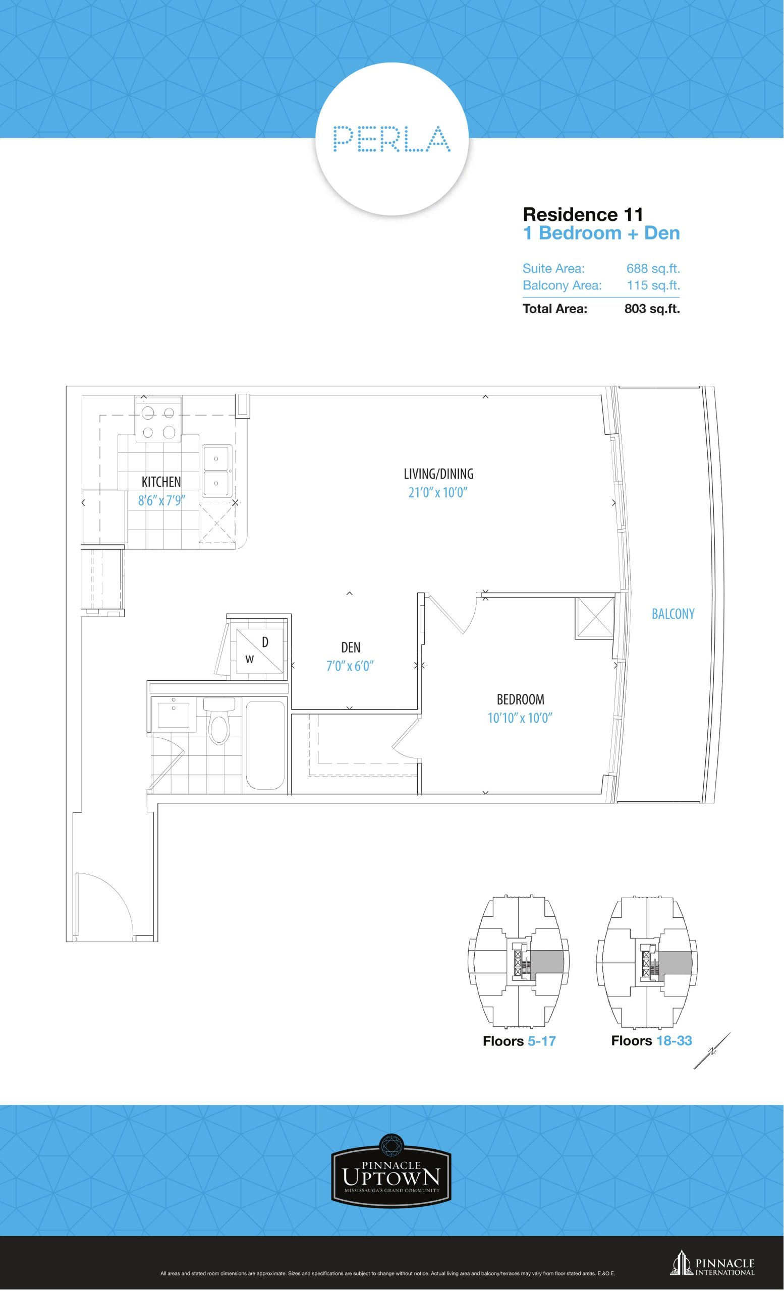 Residence 11 floor plan
