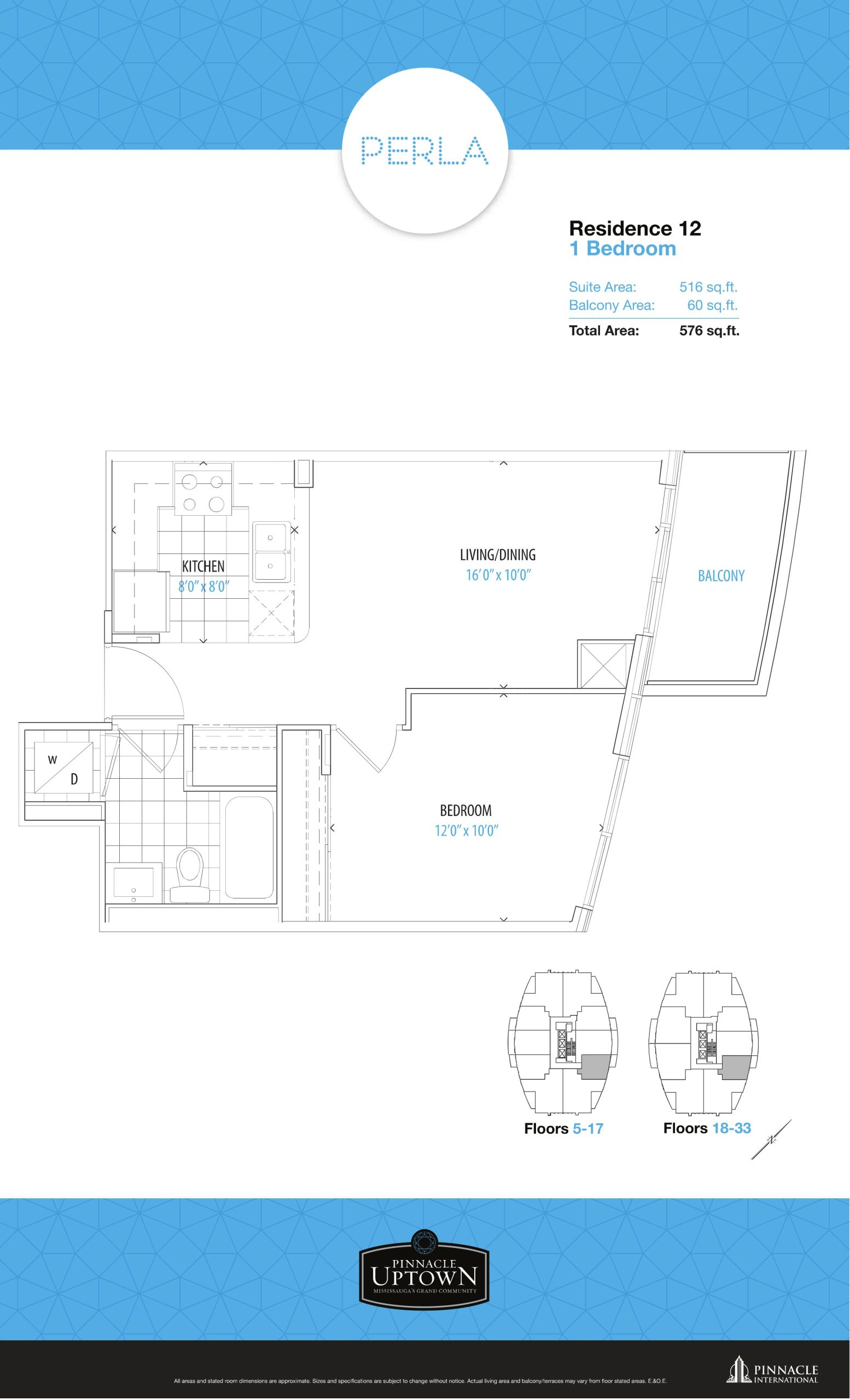 Residence 12 floor plan