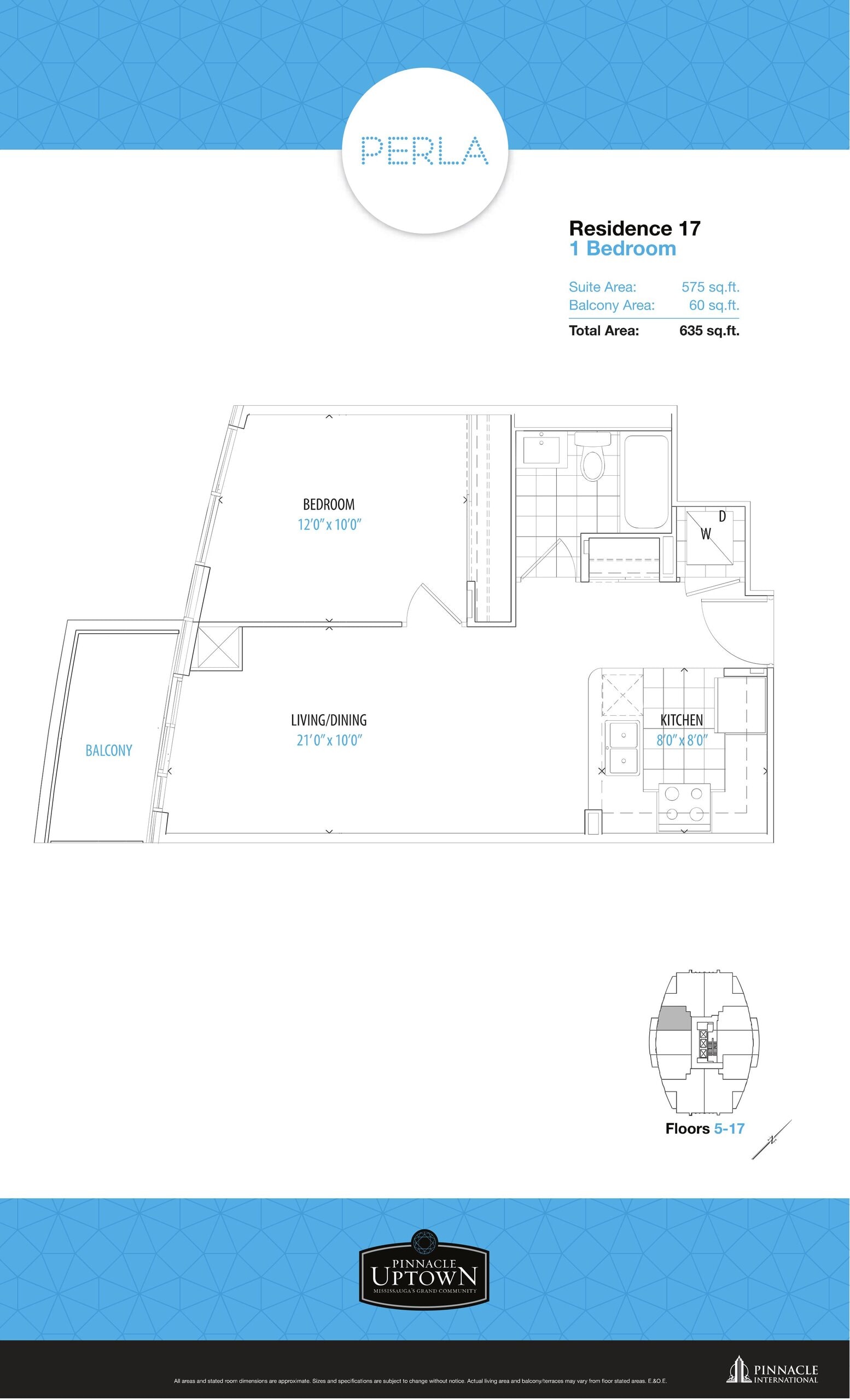Residence 17 floor plan