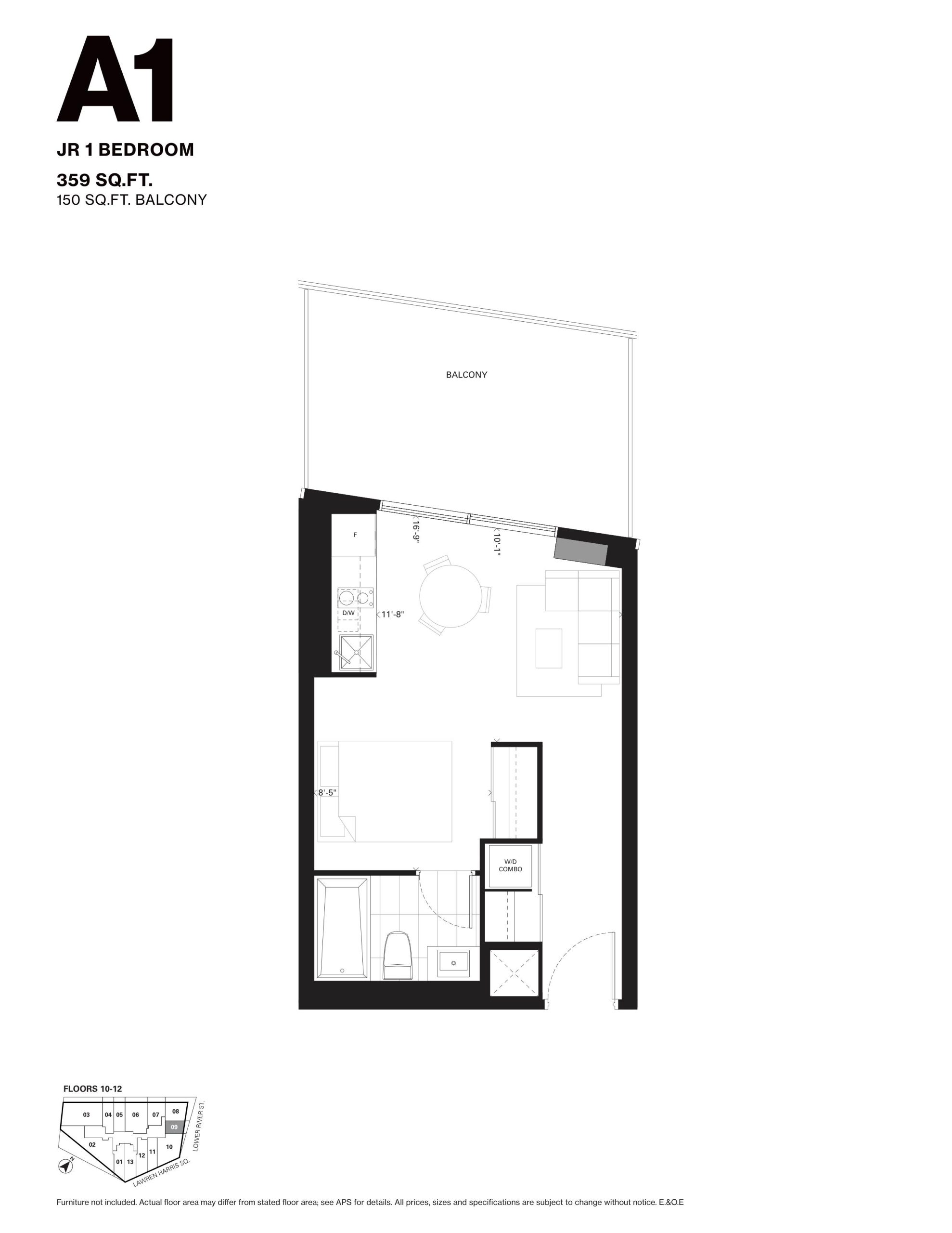 A1 floor plan