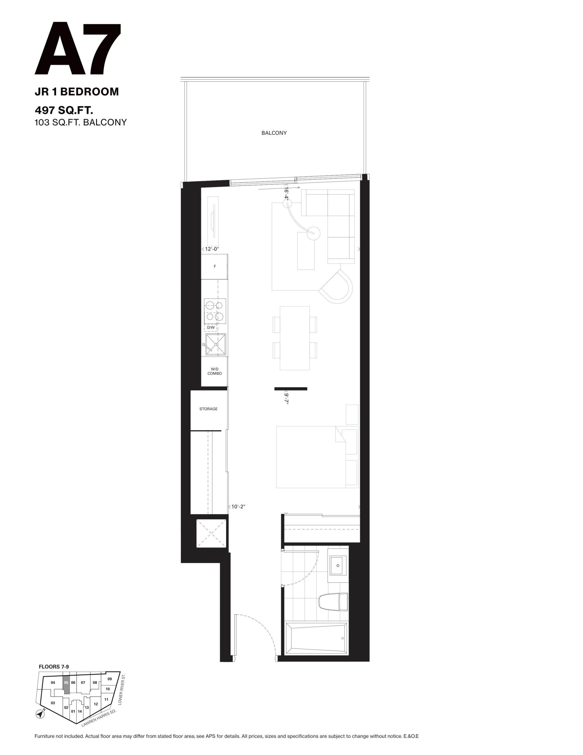 A7 floor plan