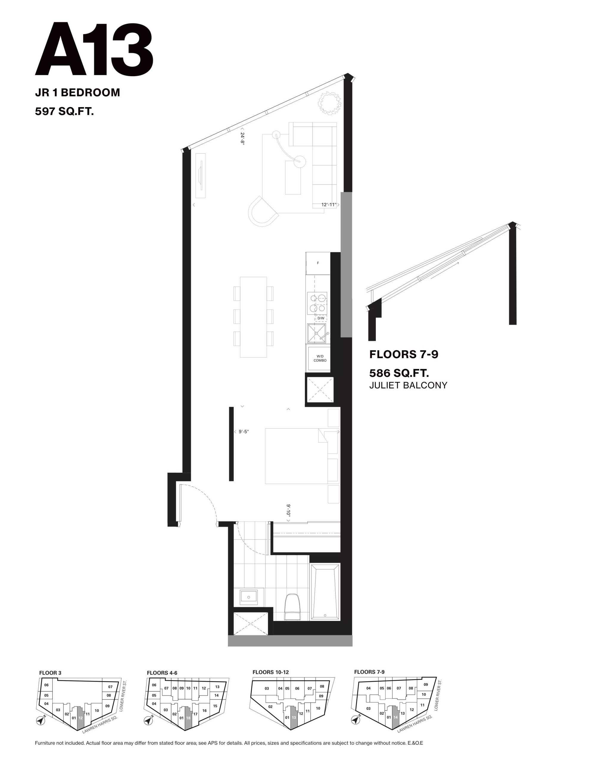 A13 floor plan