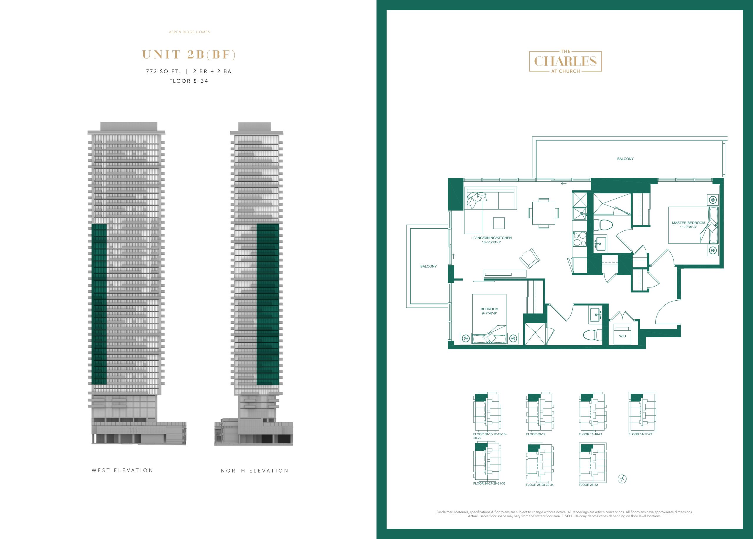 Unit 2B (BF) floor plan