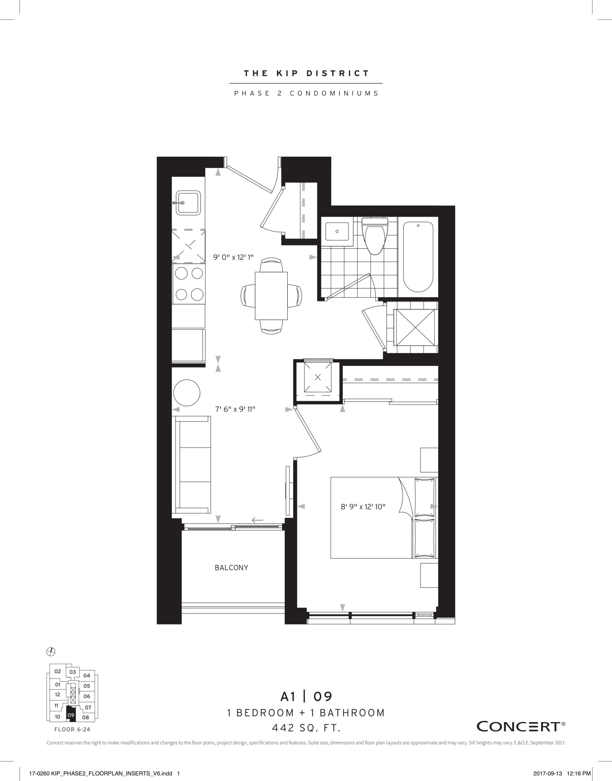A1 | 09 floor plan