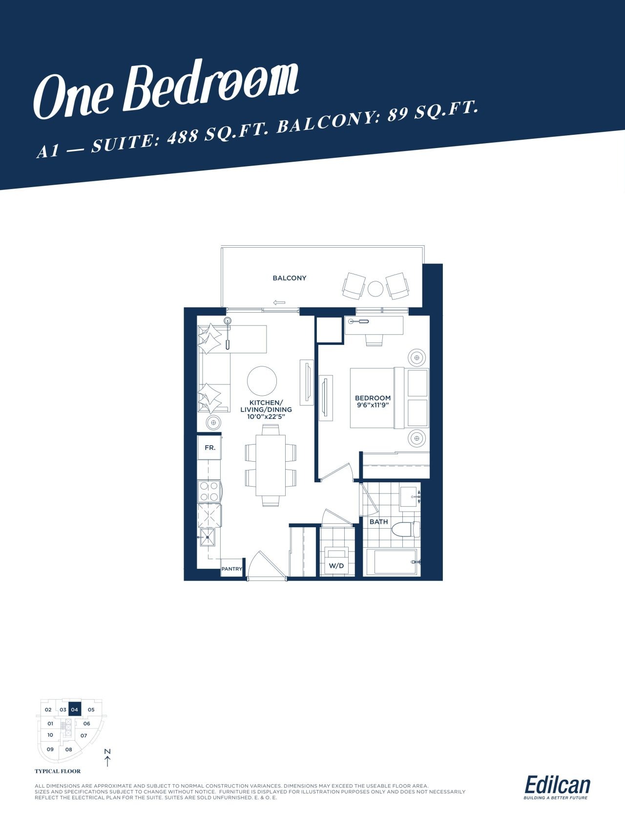 A1 floor plan