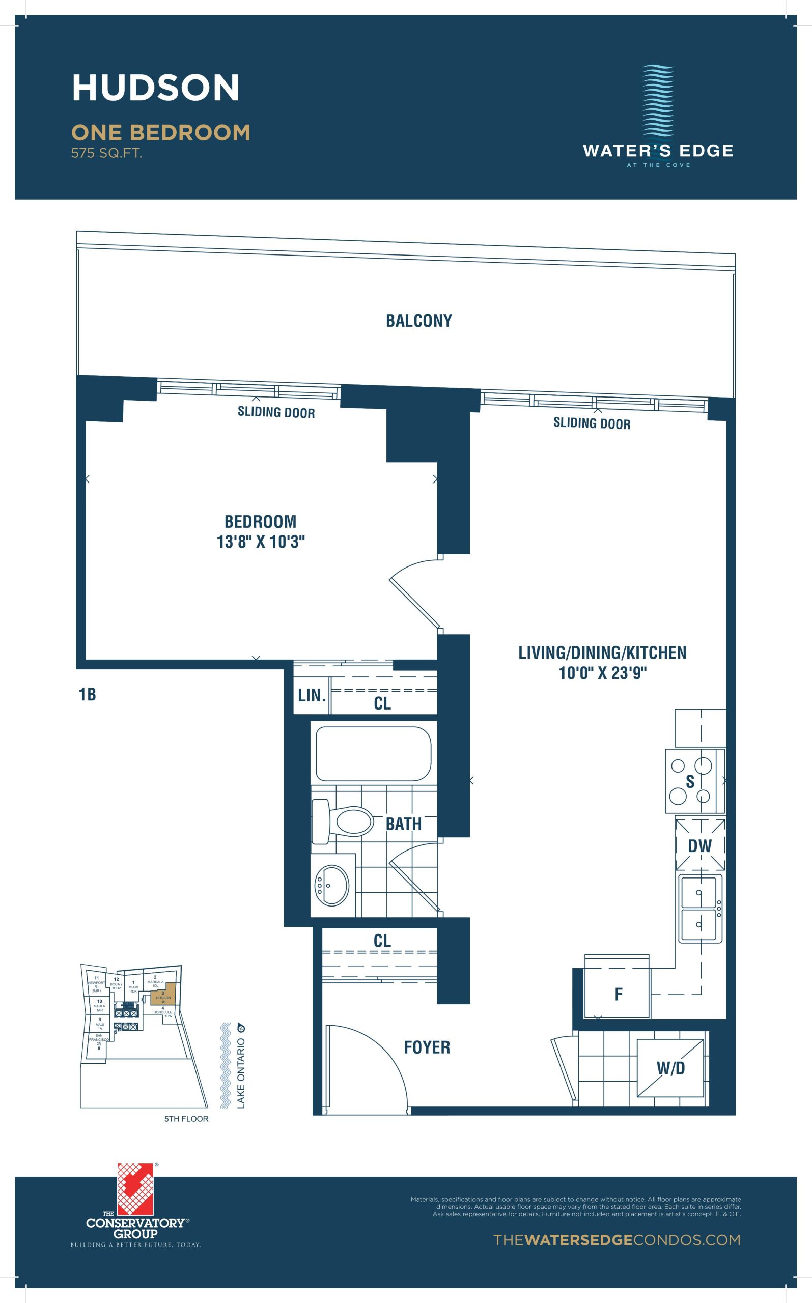 Hudson floor plan