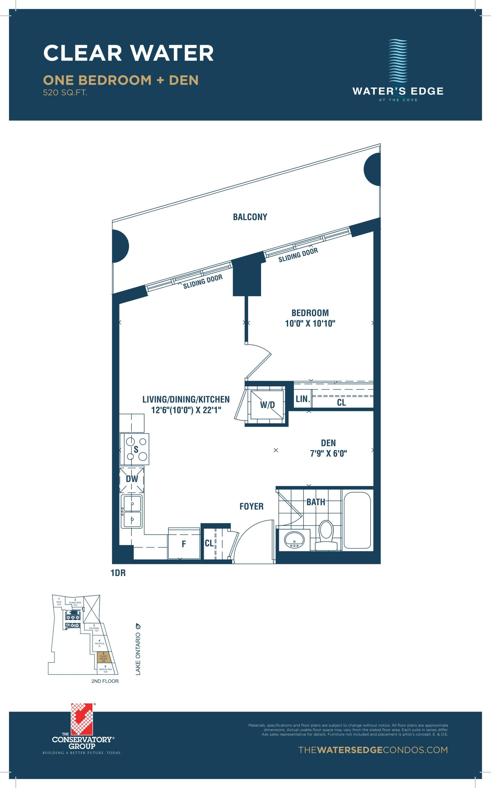 Clear Water floor plan
