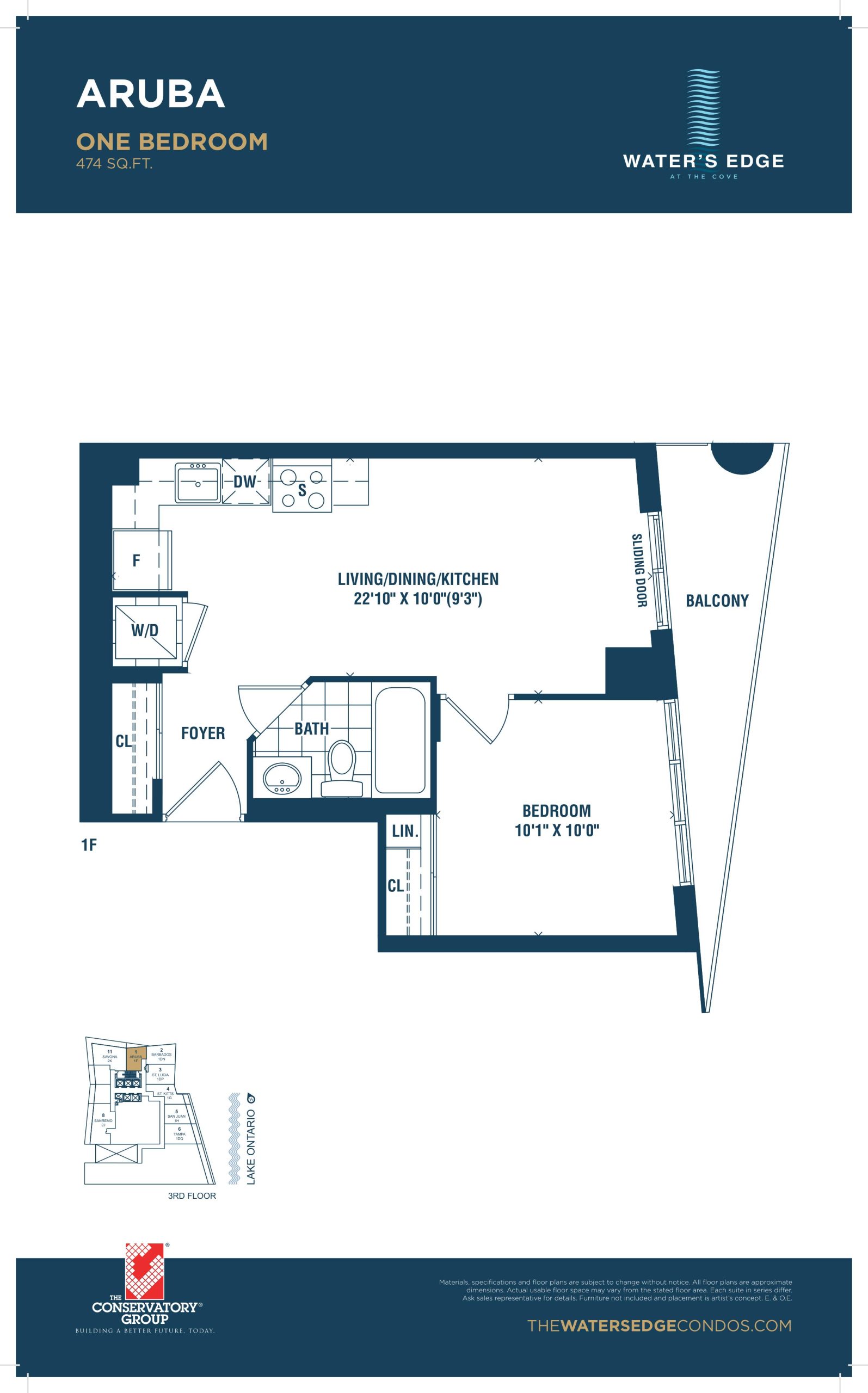 Aruba floor plan