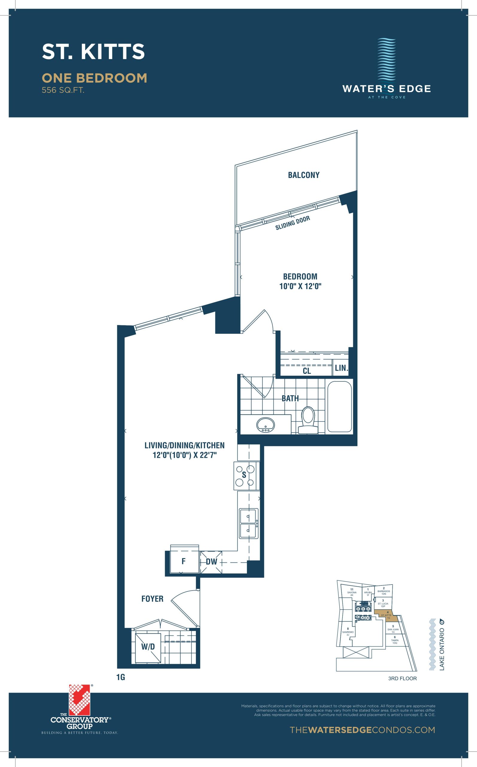St. Kitts floor plan