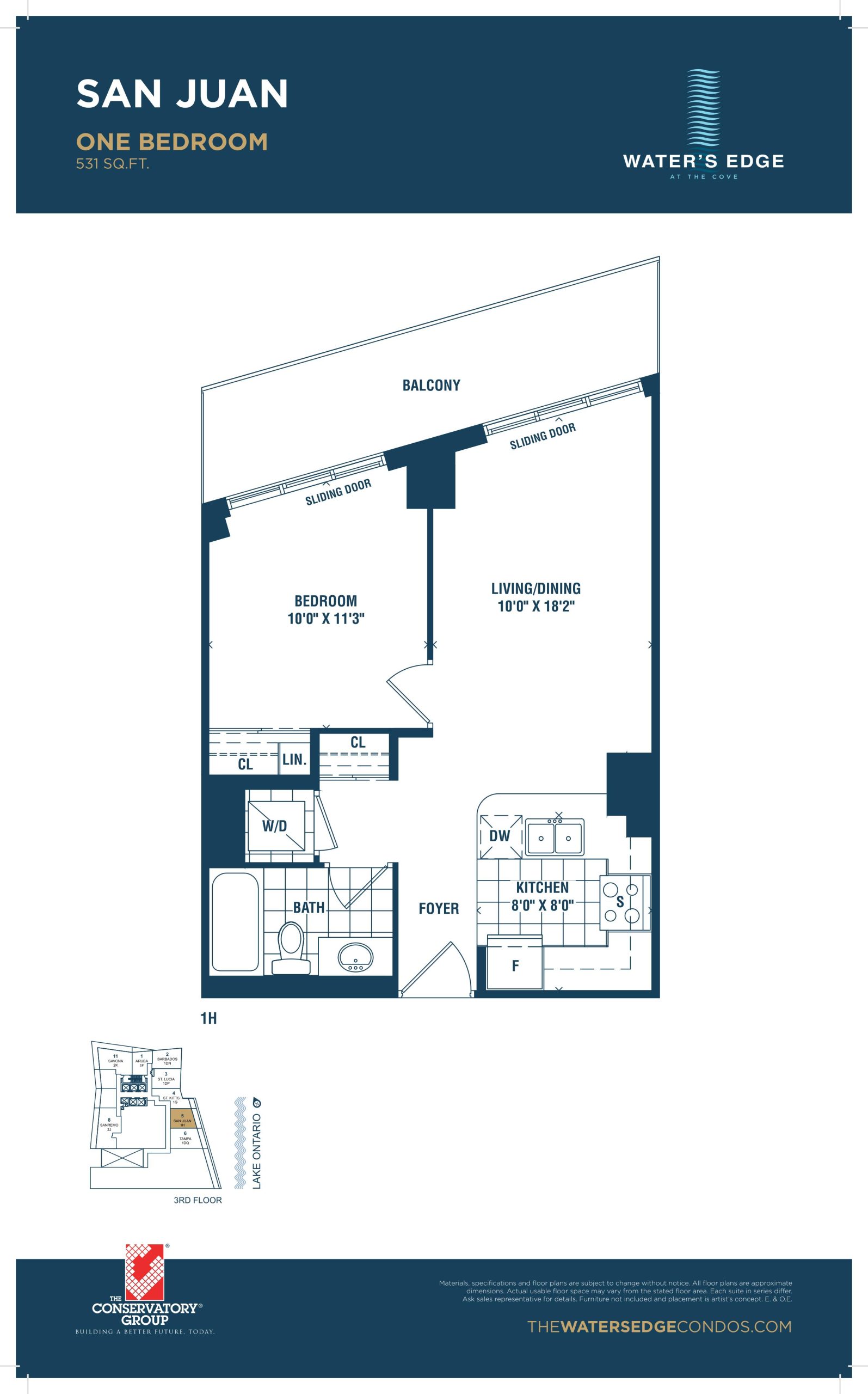 San Juan floor plan