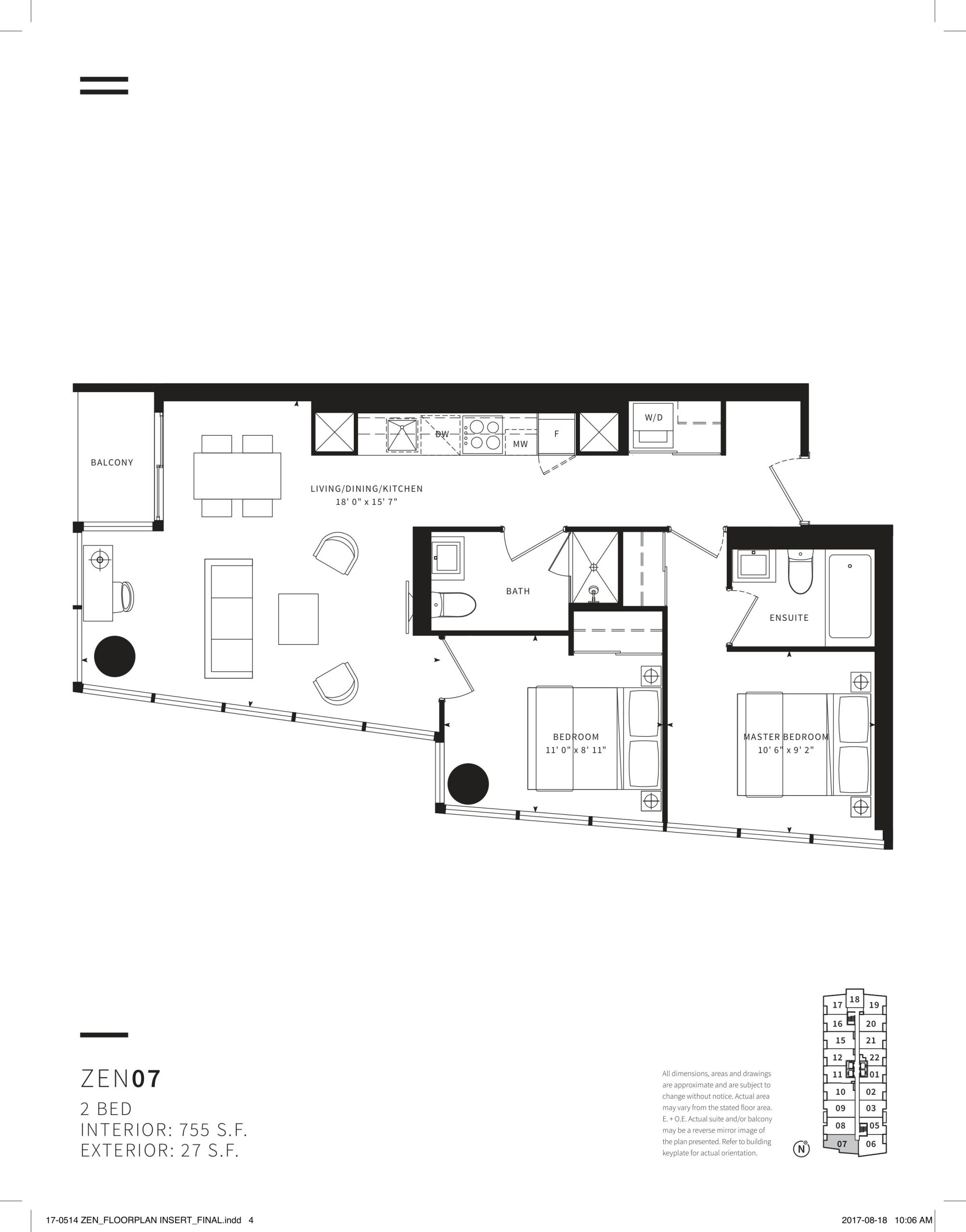Zen07 floor plan