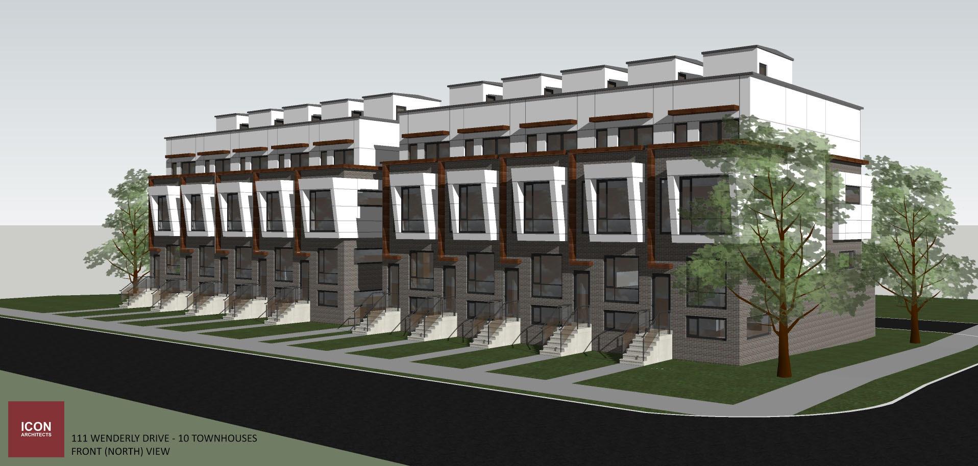 Wenderly Park in Toronto — rendering 3