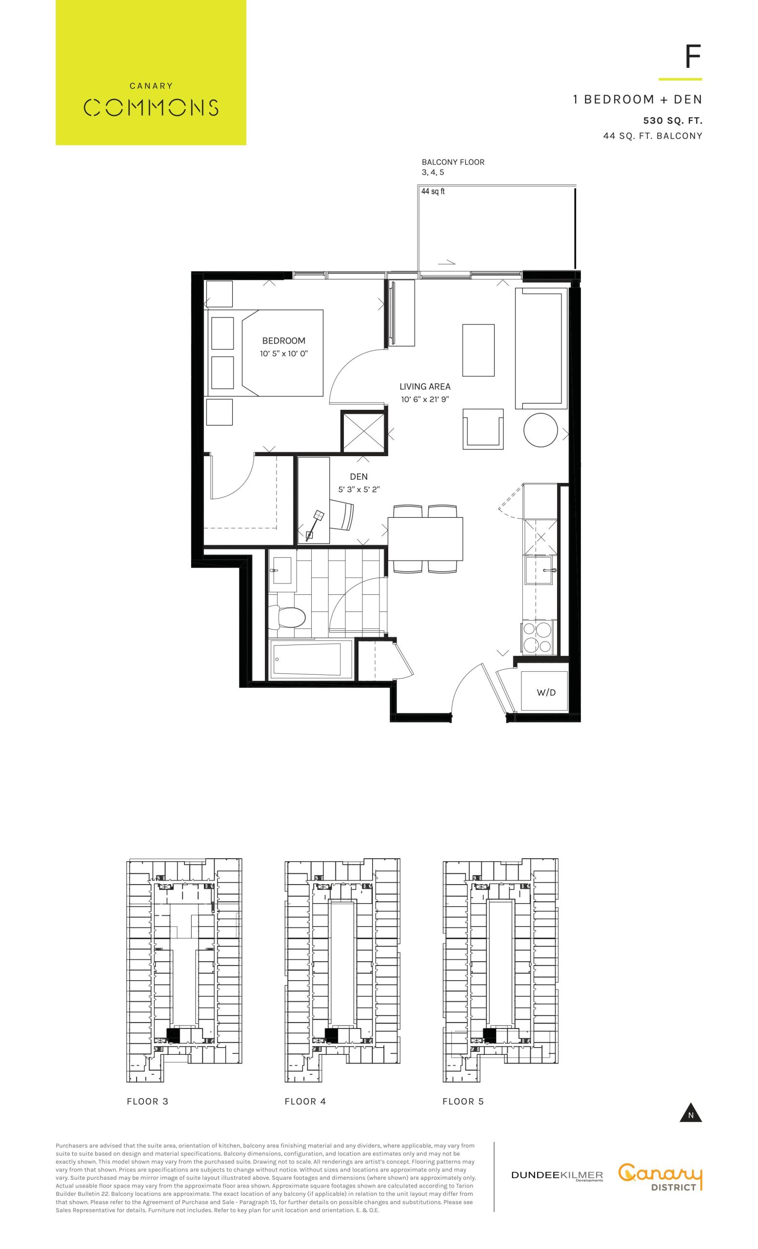 F floor plan