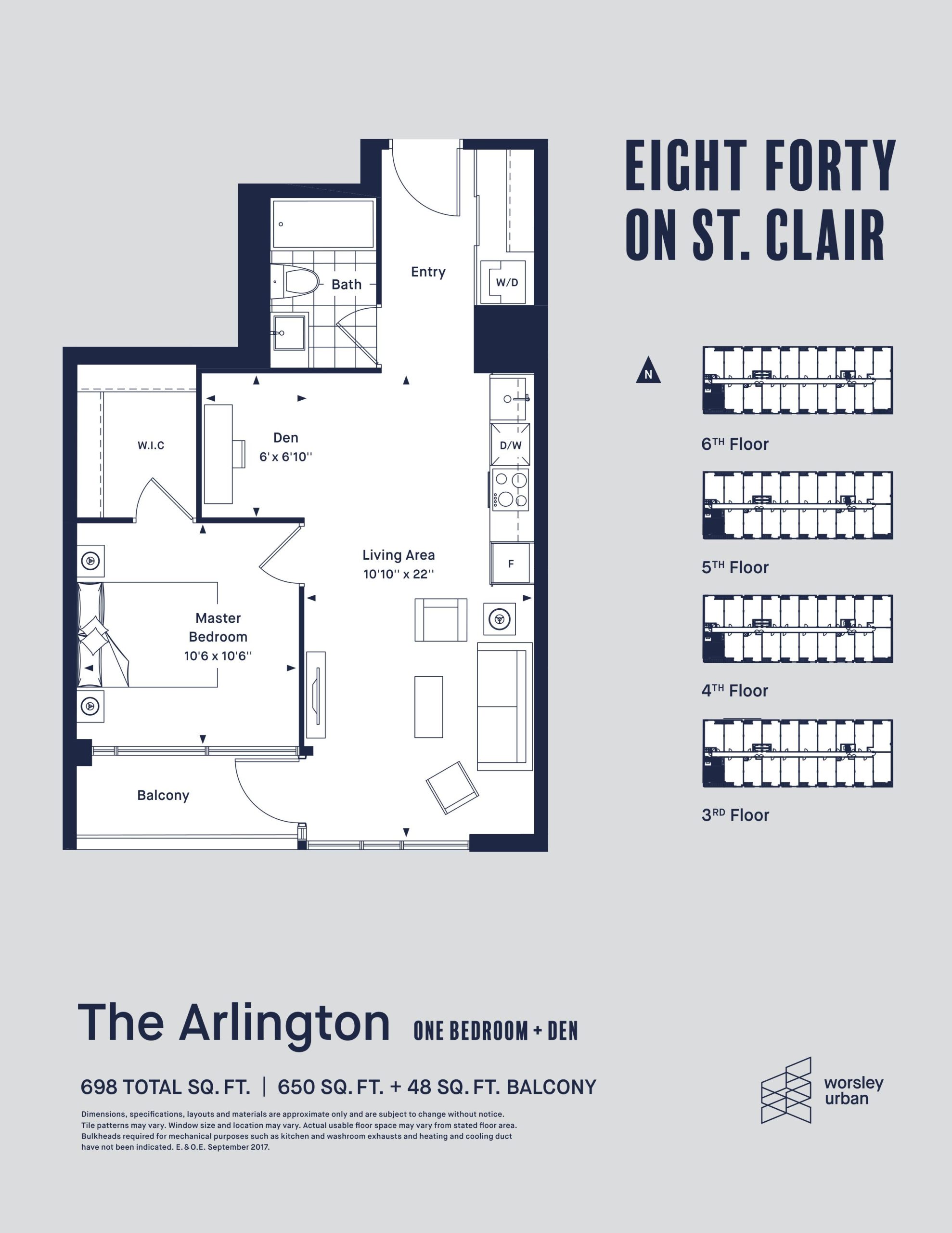 The Arlington floor plan