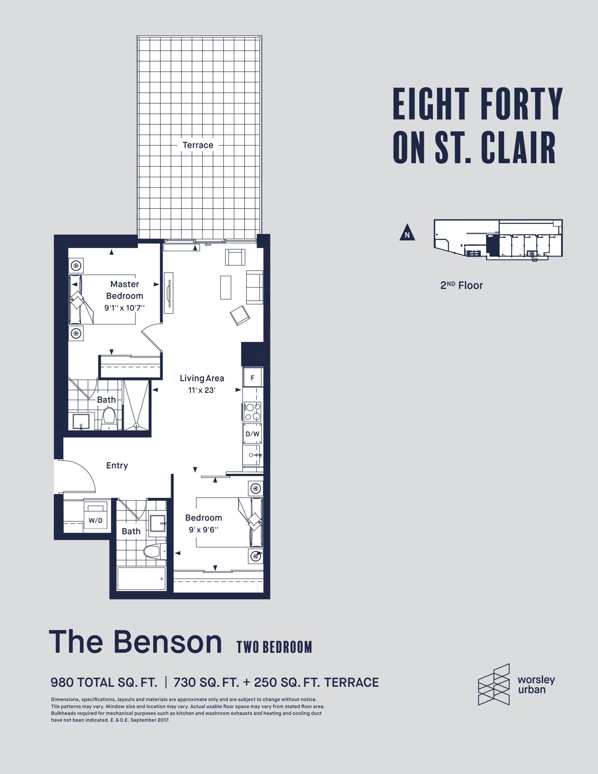 The Benson floor plan