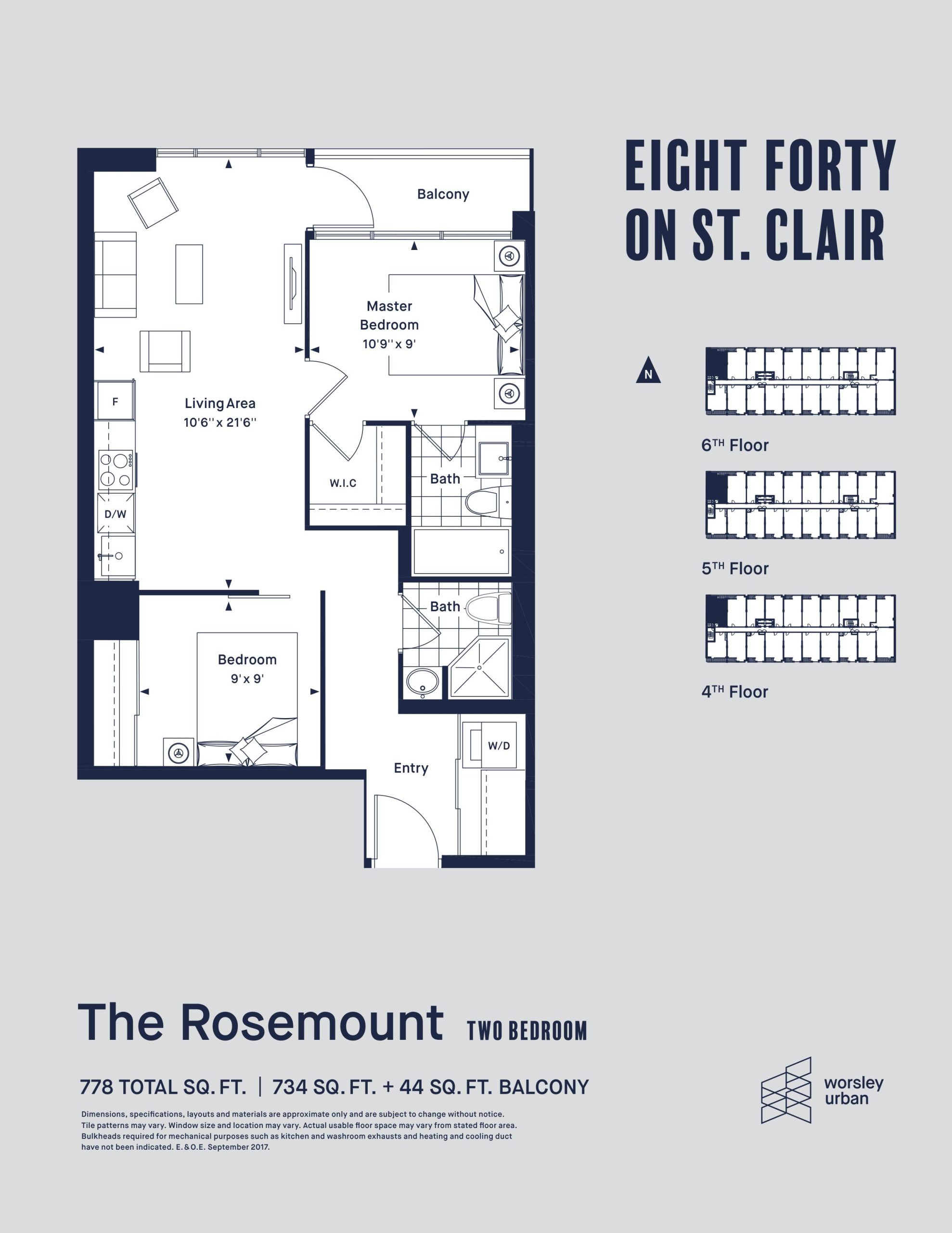 The Rosemount floor plan