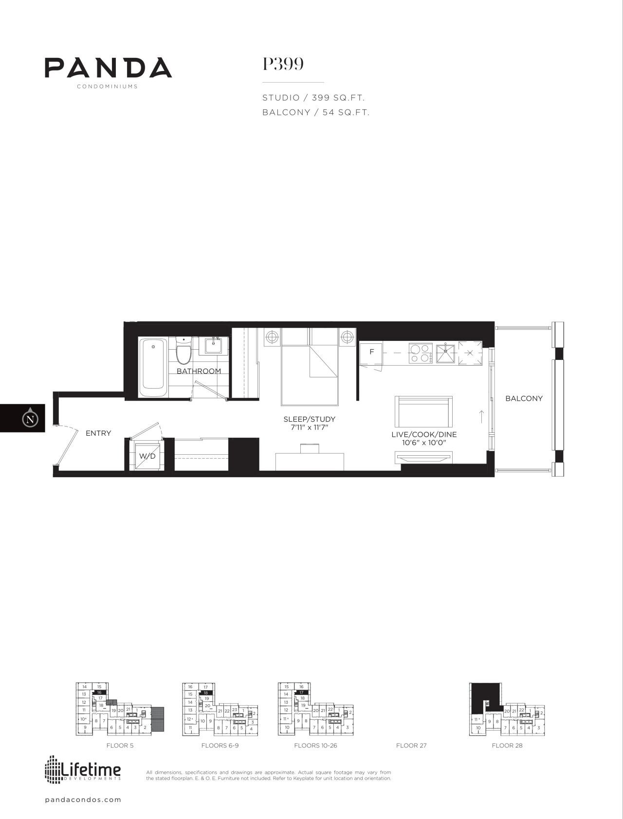 P399 floor plan