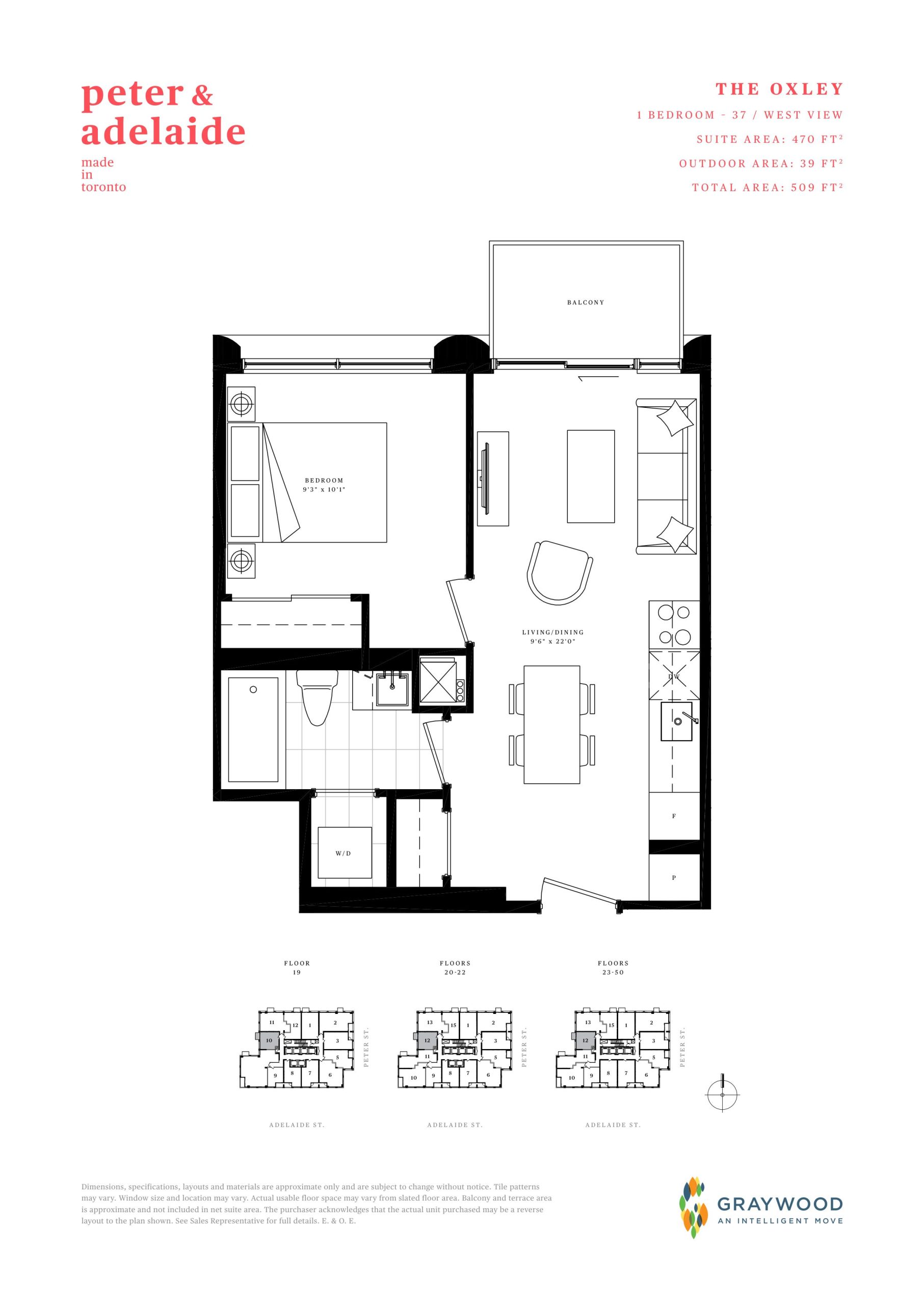 The Oxley floor plan