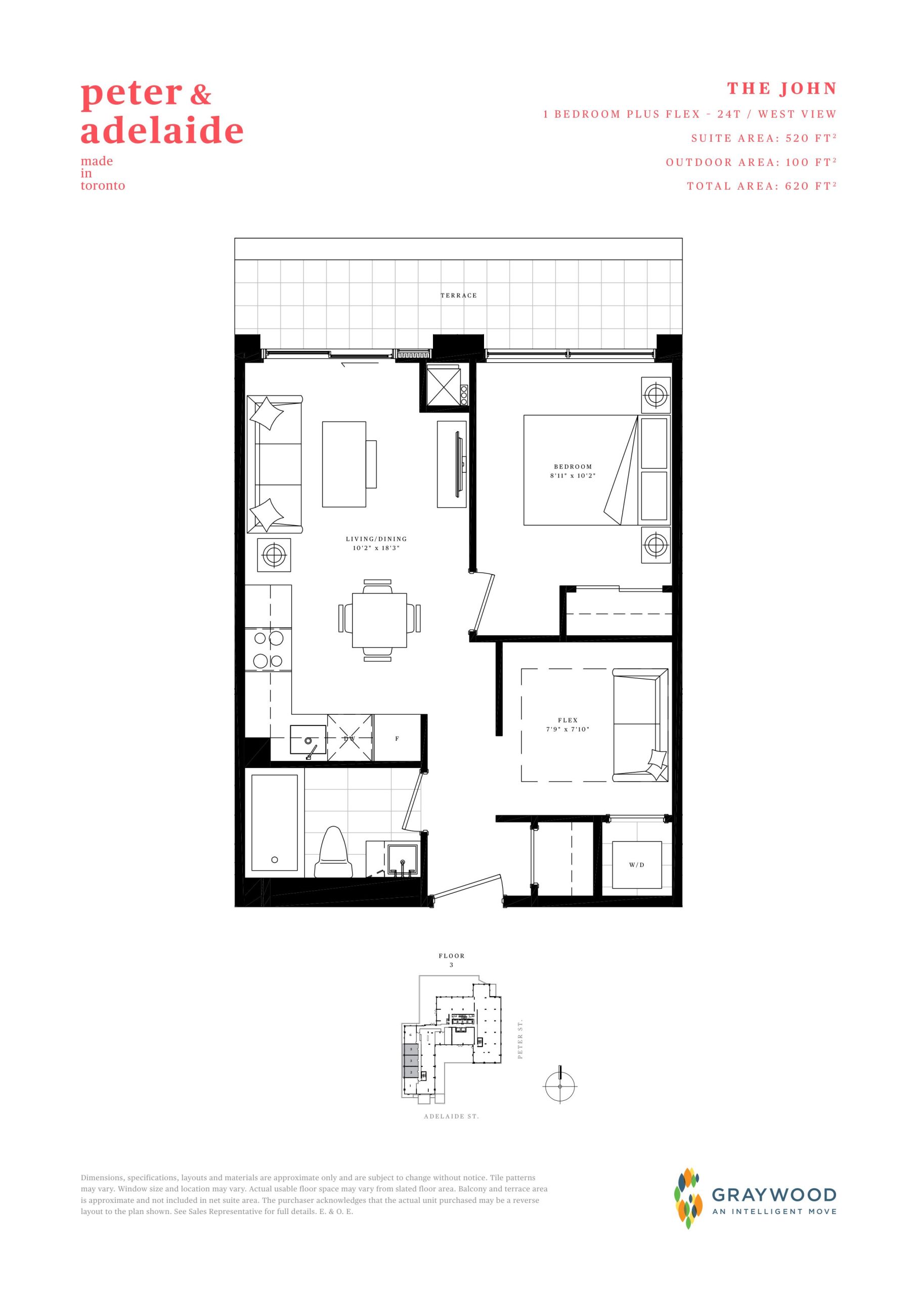 The John floor plan