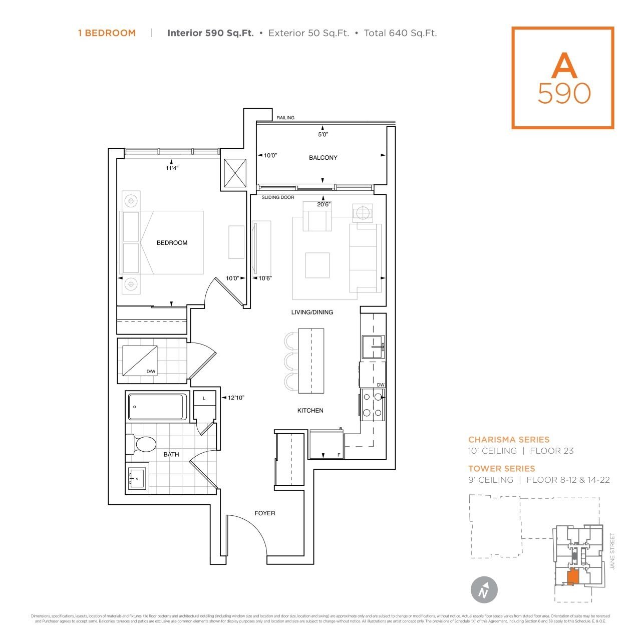 A590 floor plan
