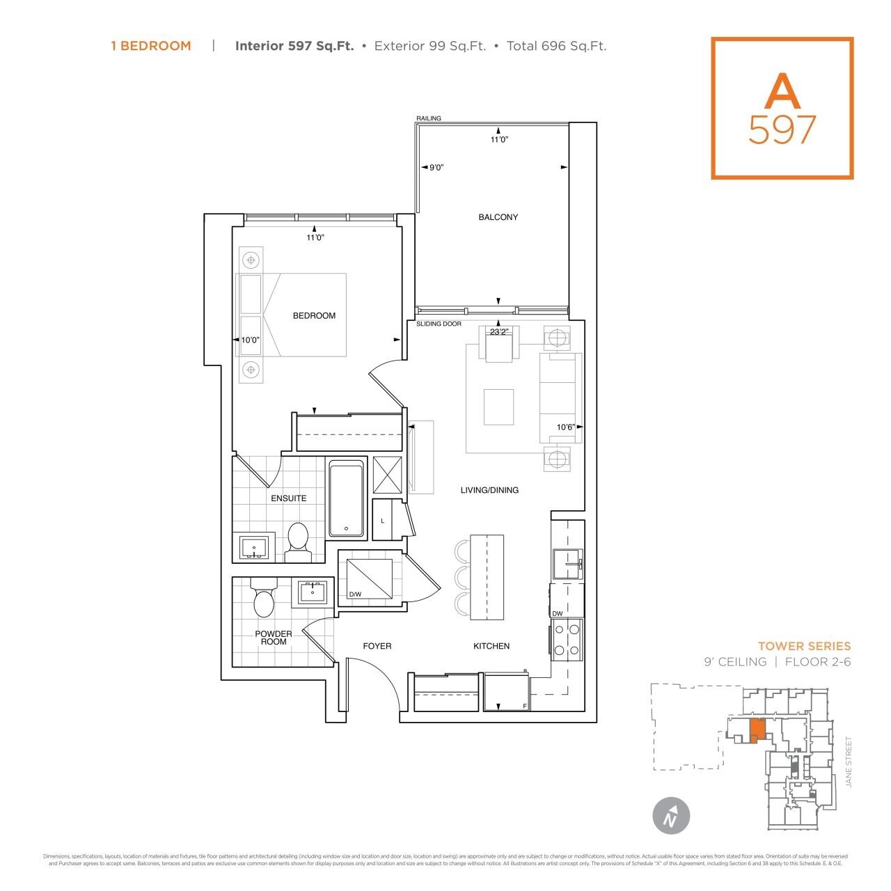 A597 floor plan